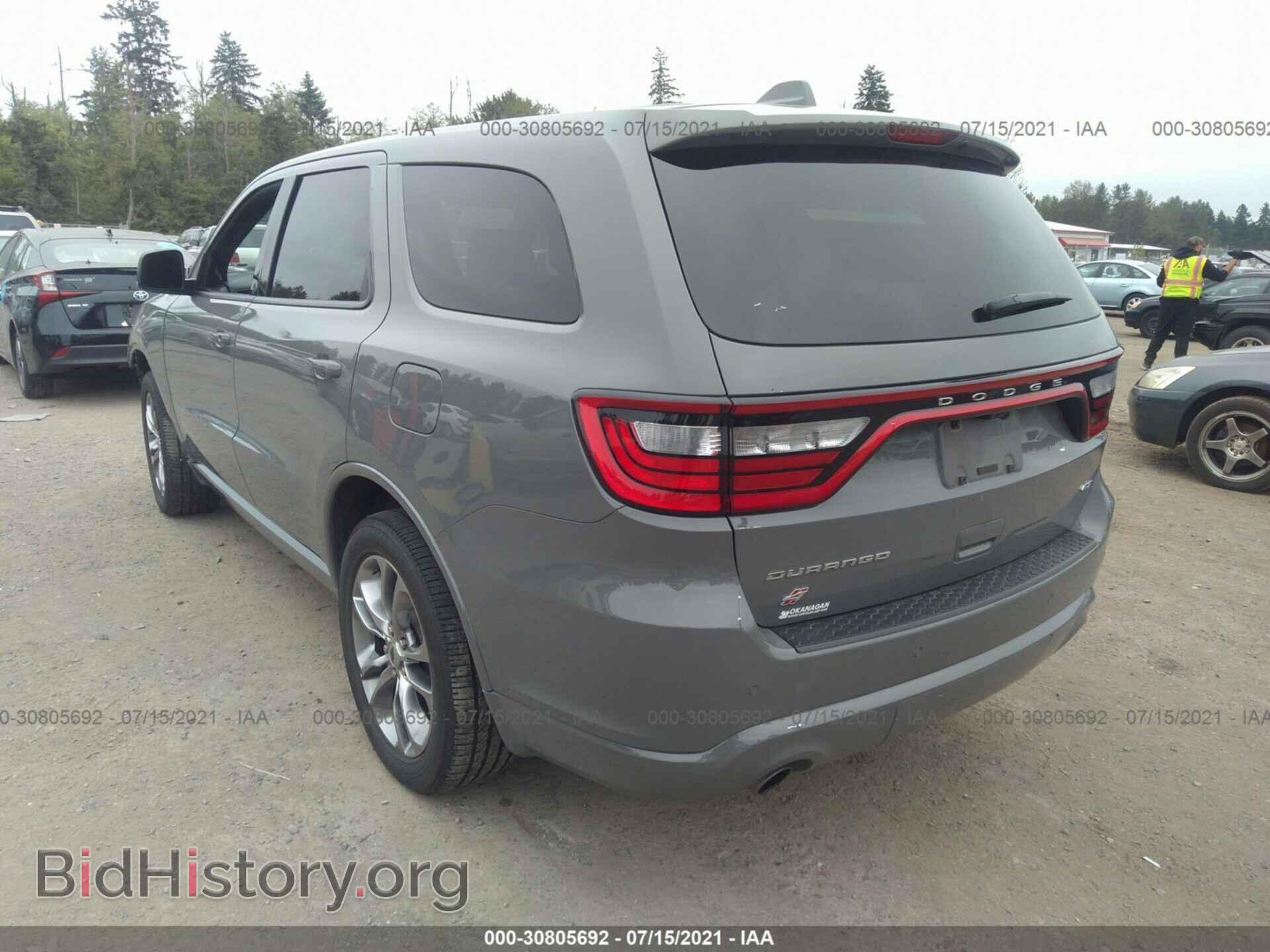 2020 DODGE DURANGO - VIN: 1C4RDJDGXLC258652 - Фото 3