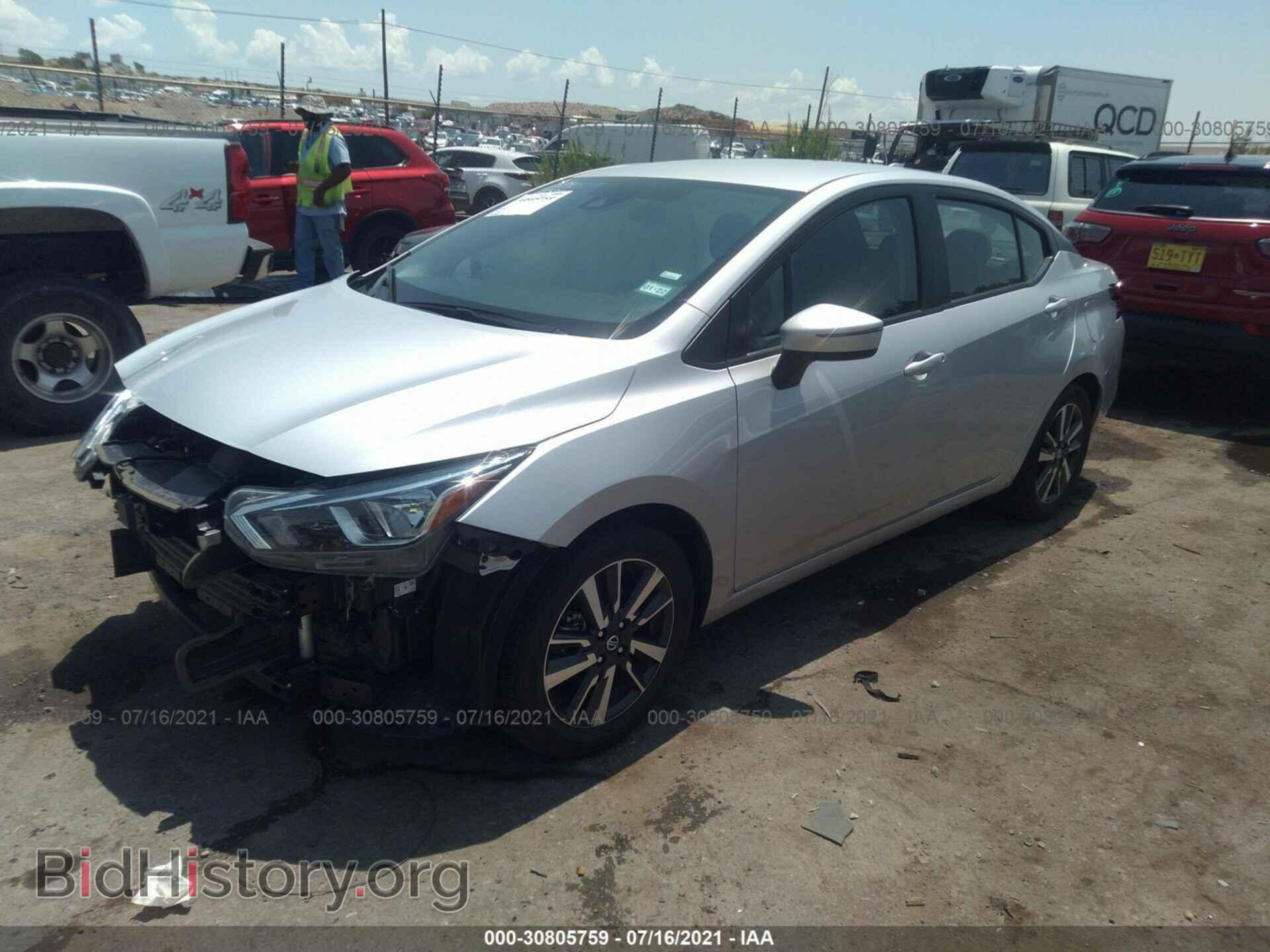 2021 NISSAN VERSA - VIN: 3N1CN8EV5ML856424 - Фото 2