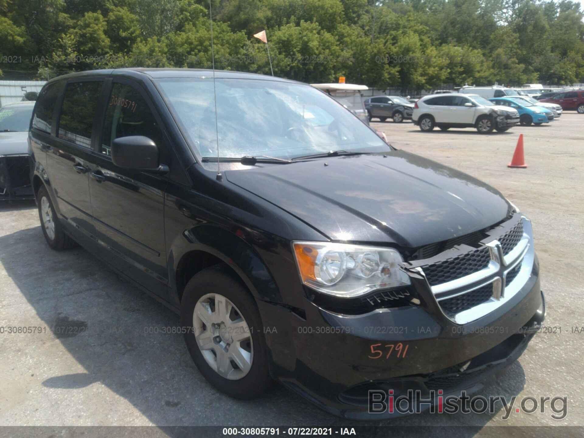 Photo 2C4RDGBG2CR161703 - DODGE GRAND CARAVAN 2012