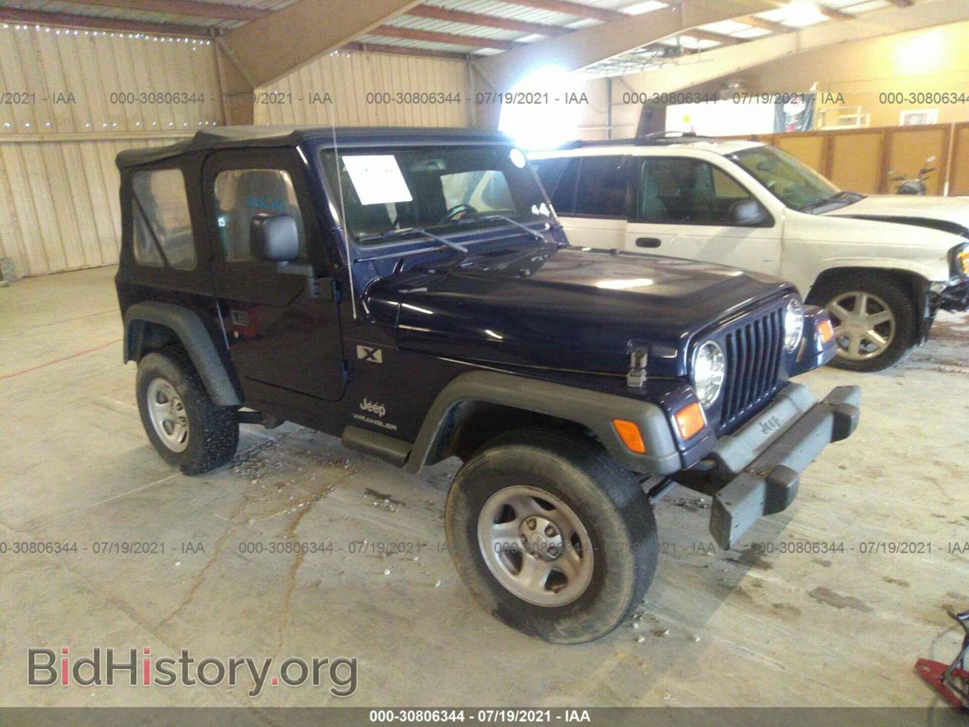 Photo 1J4FA39S86P741875 - JEEP WRANGLER 2006