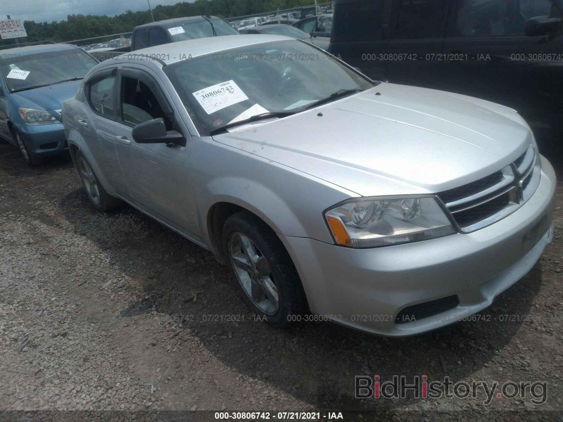 Фотография 1C3CDZAB5CN141549 - DODGE AVENGER 2012