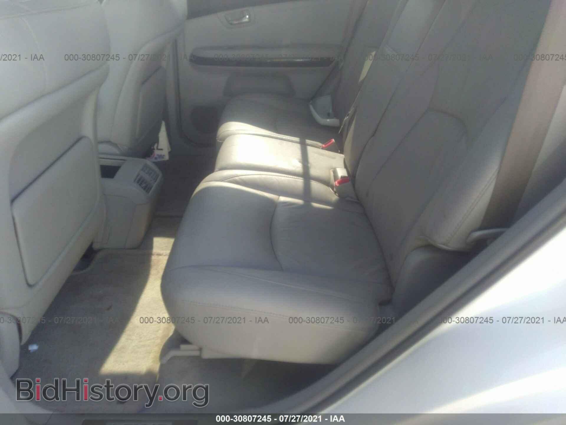 2008 LEXUS RX 350 - VIN: 2T2HK31U38C068063 - Фото 8