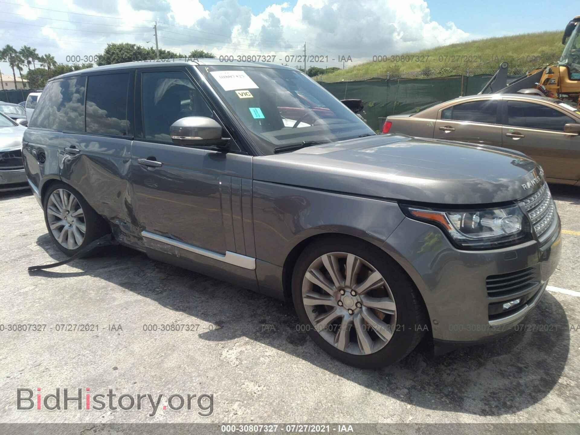 Photo SALGS2TFXFA222948 - LAND ROVER RANGE ROVER 2015