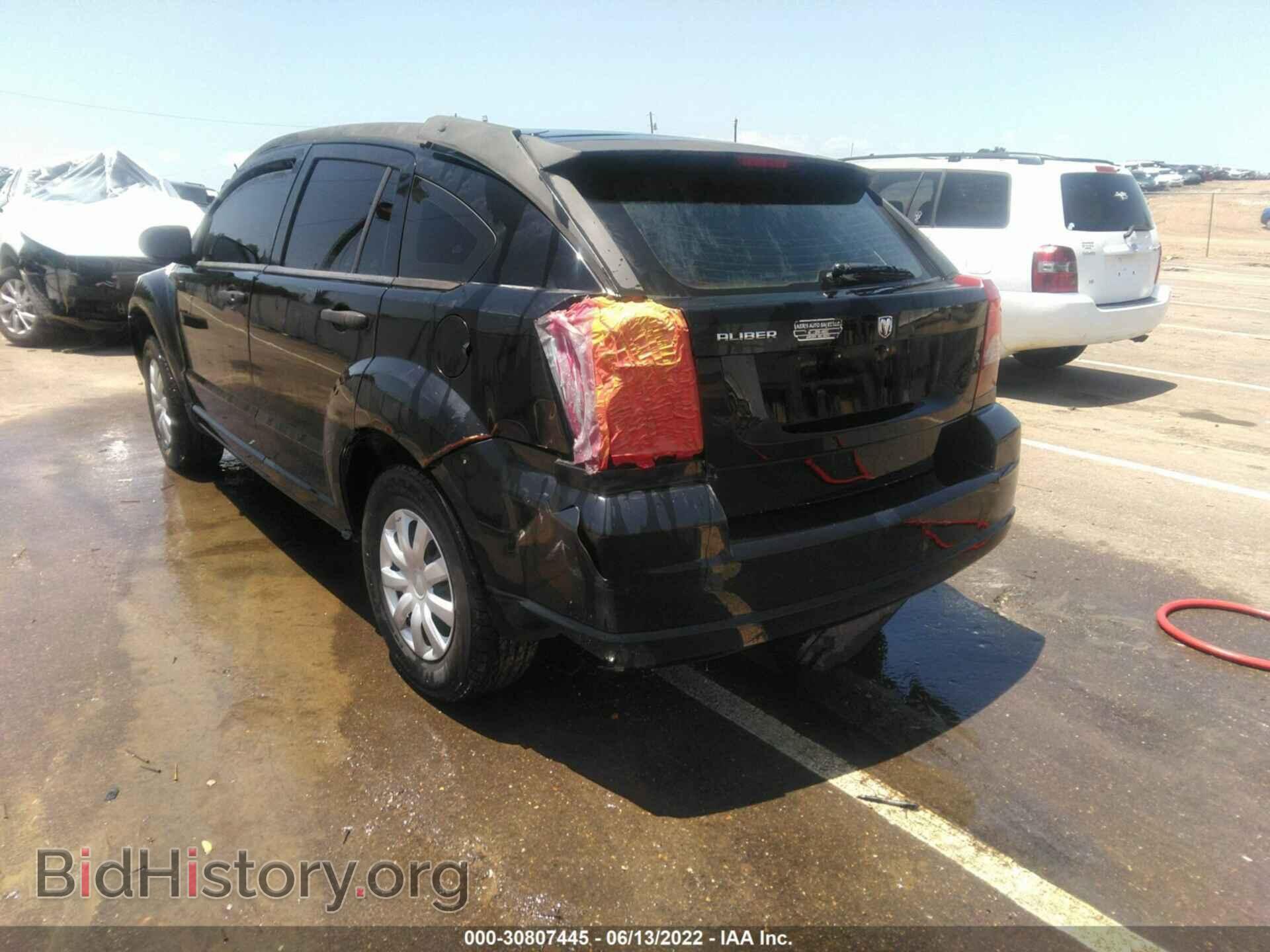 2007 DODGE CALIBER - VIN: 1B3HB28B67D266576 - Фото 3