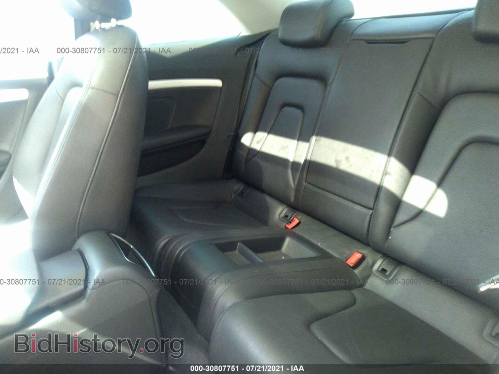 2012 AUDI A5 - VIN: WAUCFAFR2CA041250 - Фото 8
