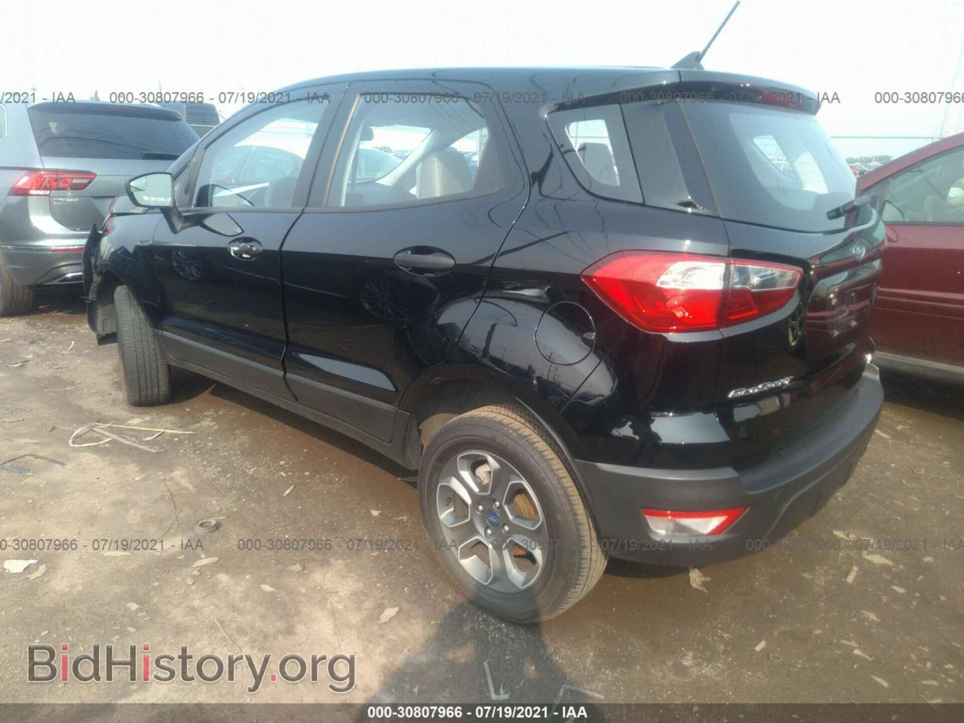 2020 FORD ECOSPORT - VIN: MAJ6S3FL2LC369992 - Фото 3