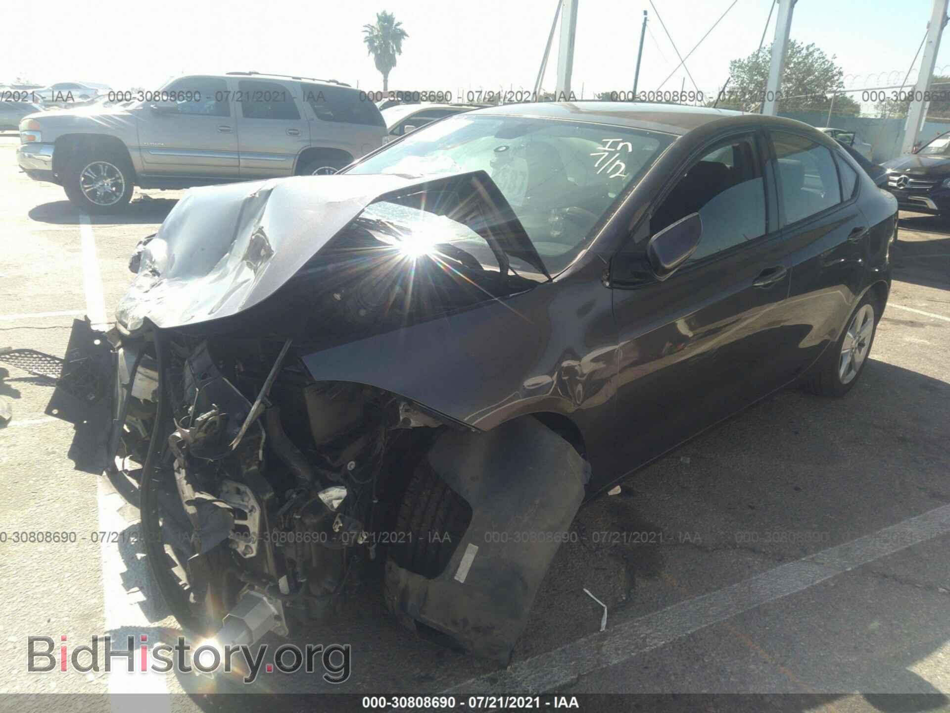 2015 DODGE DART - VIN: 1C3CDFBB8FD223363 - Фото 2