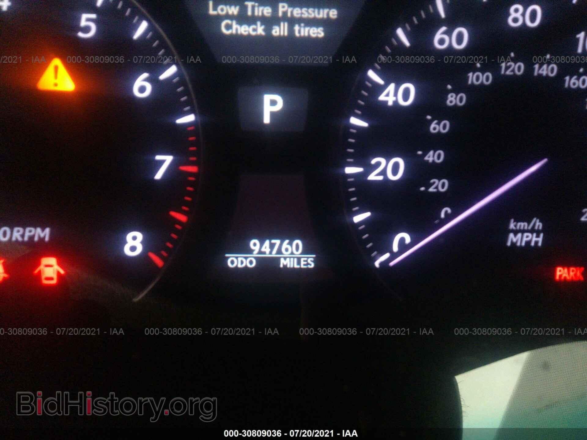 2010 LEXUS LS 460 - VIN: JTHBL5EF2A5096971 - Photo 7