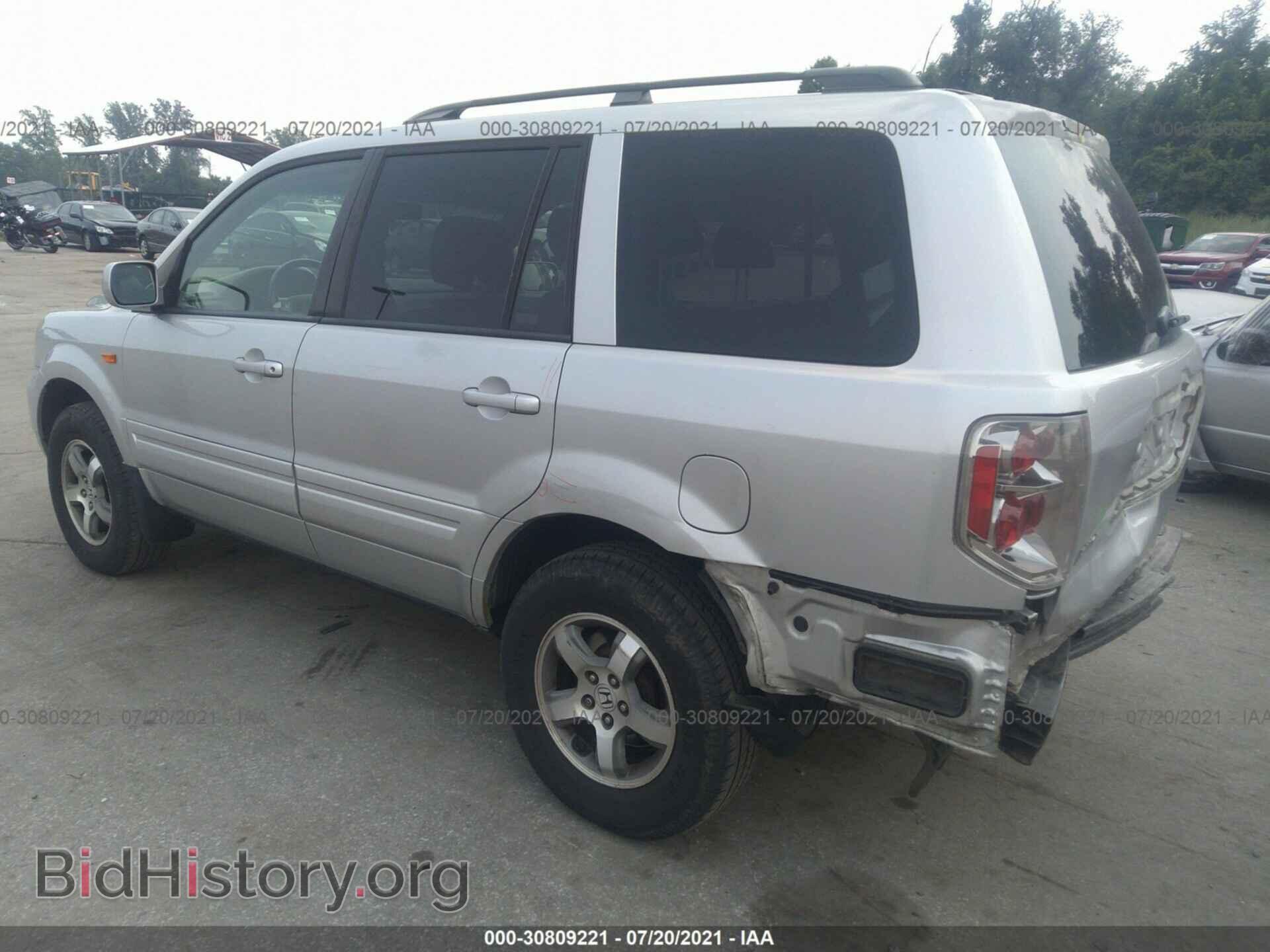 2008 HONDA PILOT - VIN: 5FNYF18698B011222 - Фото 3