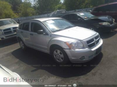 2008 Dodge CALIBER SE, silver — VIN 1B3HB28B18D509065, IAAI