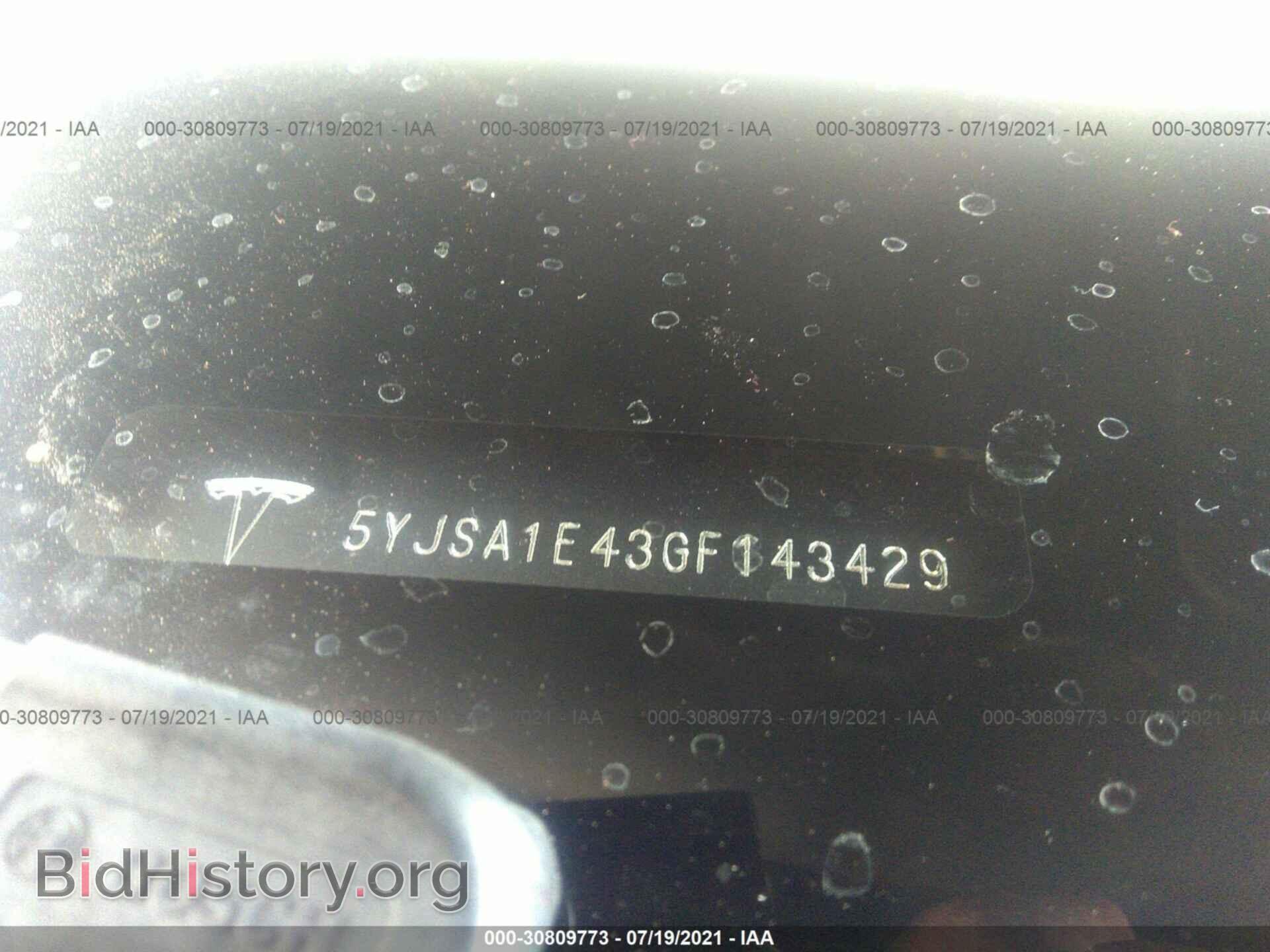 2016 TESLA MODEL S - VIN: 5YJSA1E43GF143429 - Photo 9