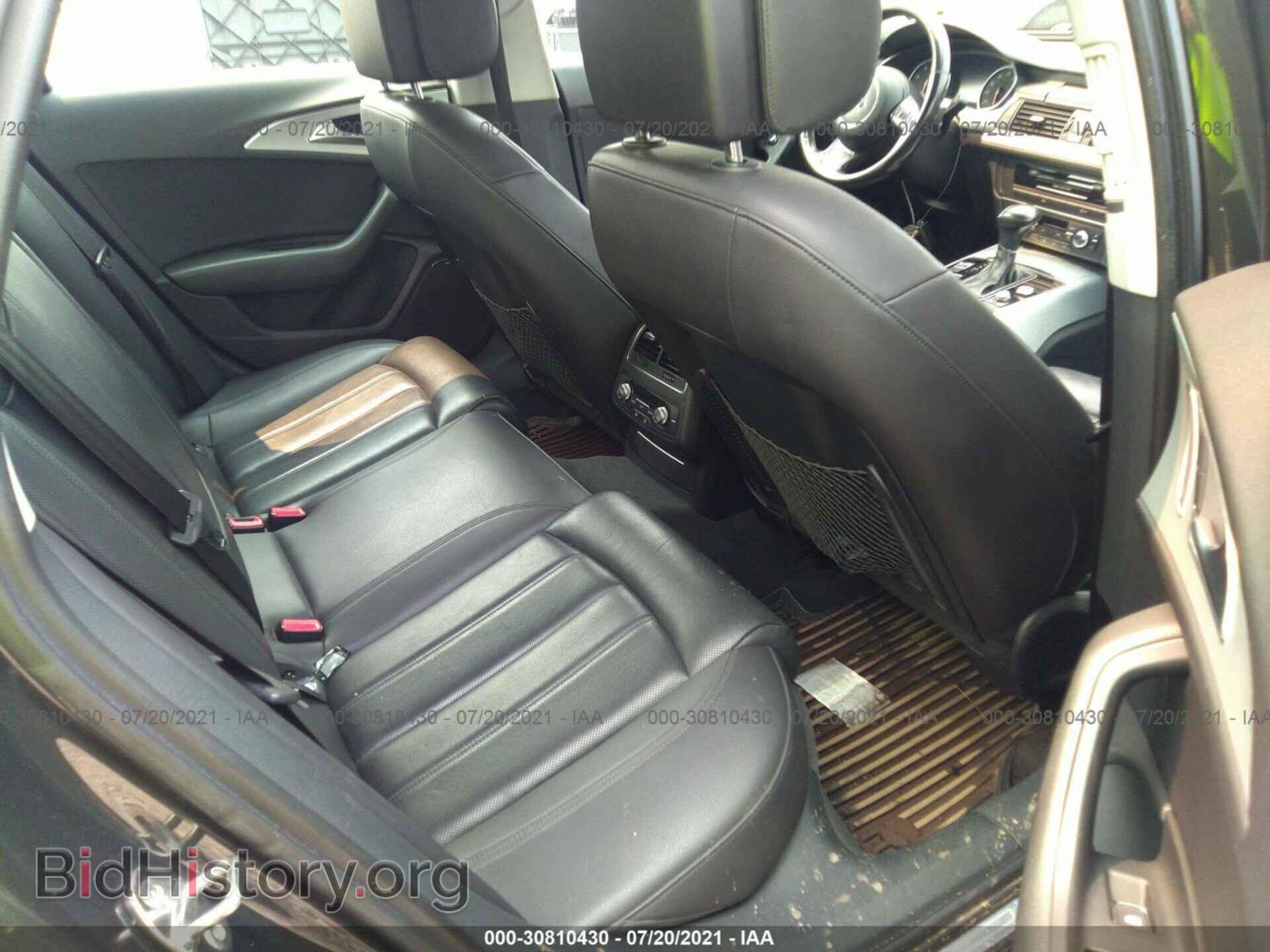 2012 AUDI A6 - VIN: WAUBGAFC8CN004751 - Фото 8