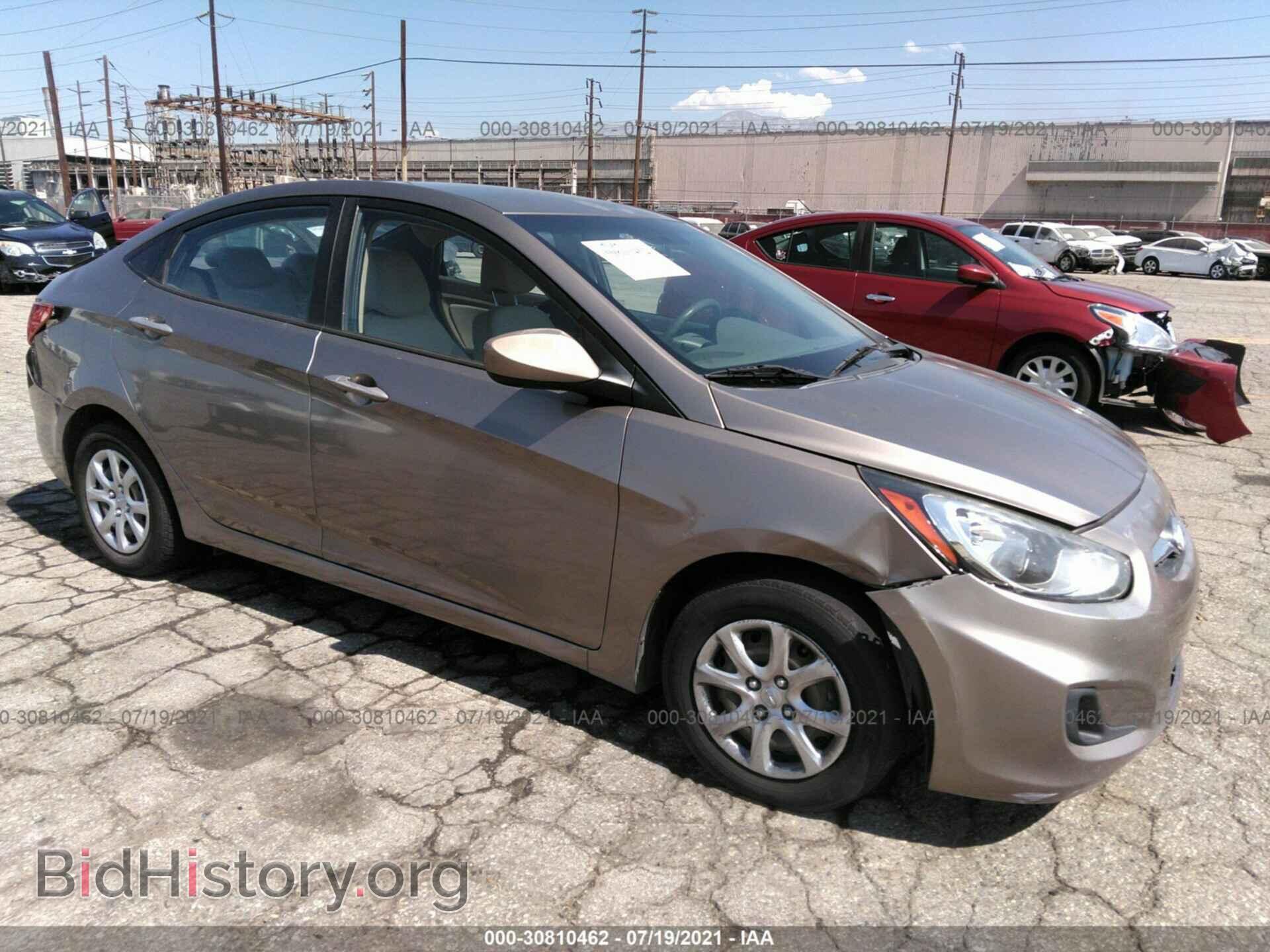 Photo KMHCT4AE5DU422250 - HYUNDAI ACCENT 2013