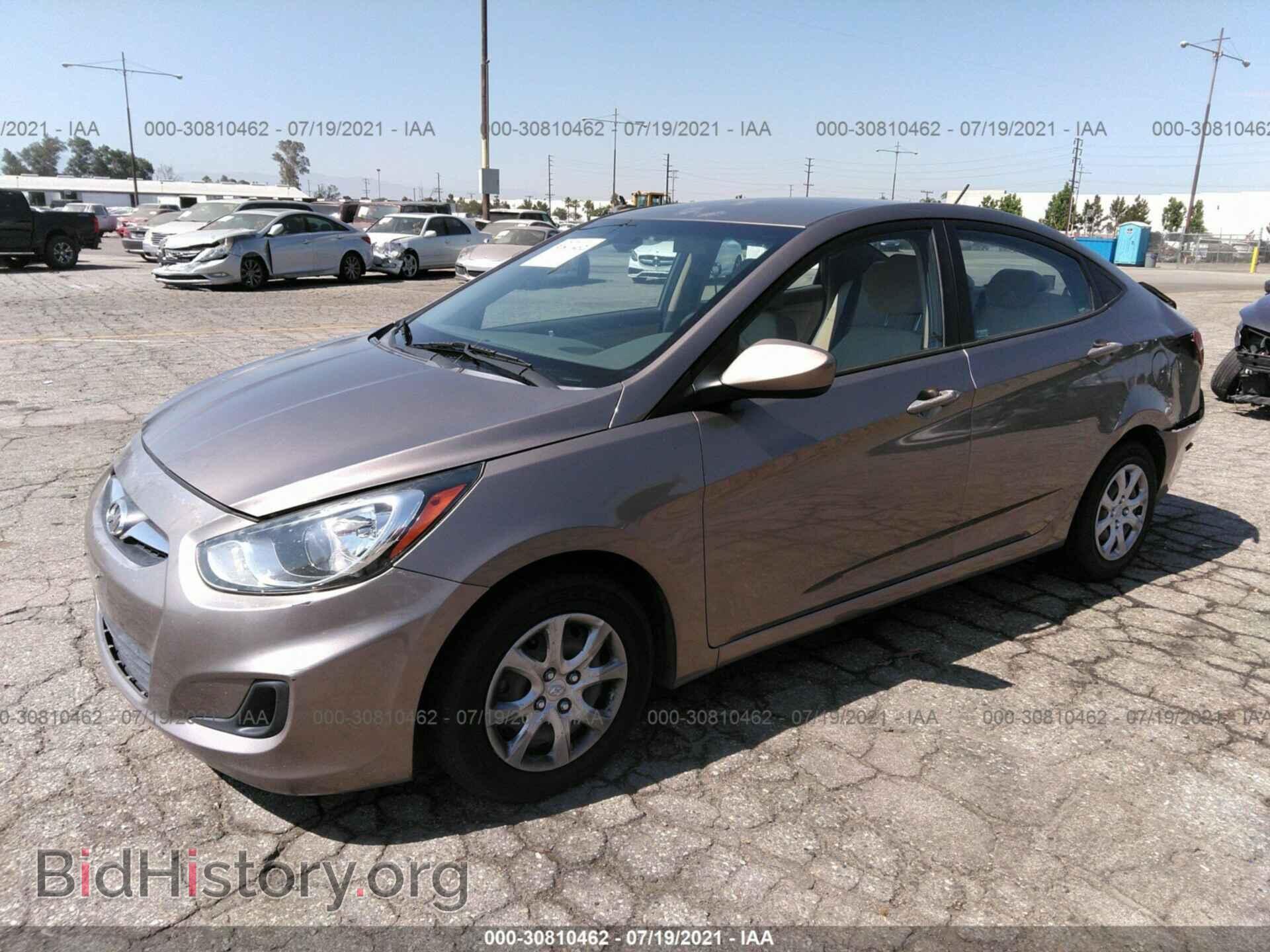 2013 HYUNDAI ACCENT - VIN: KMHCT4AE5DU422250 - Фото 2