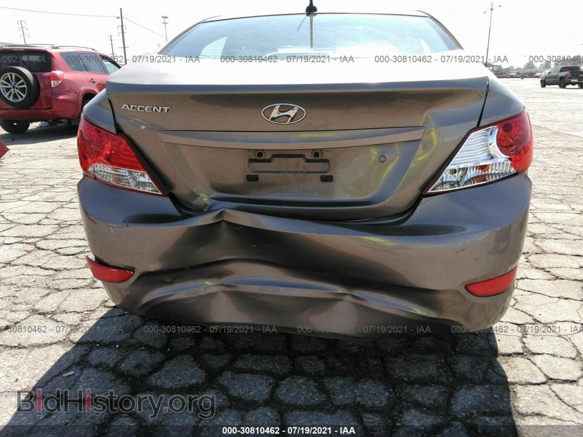 2013 HYUNDAI ACCENT - VIN: KMHCT4AE5DU422250 - Фото 6