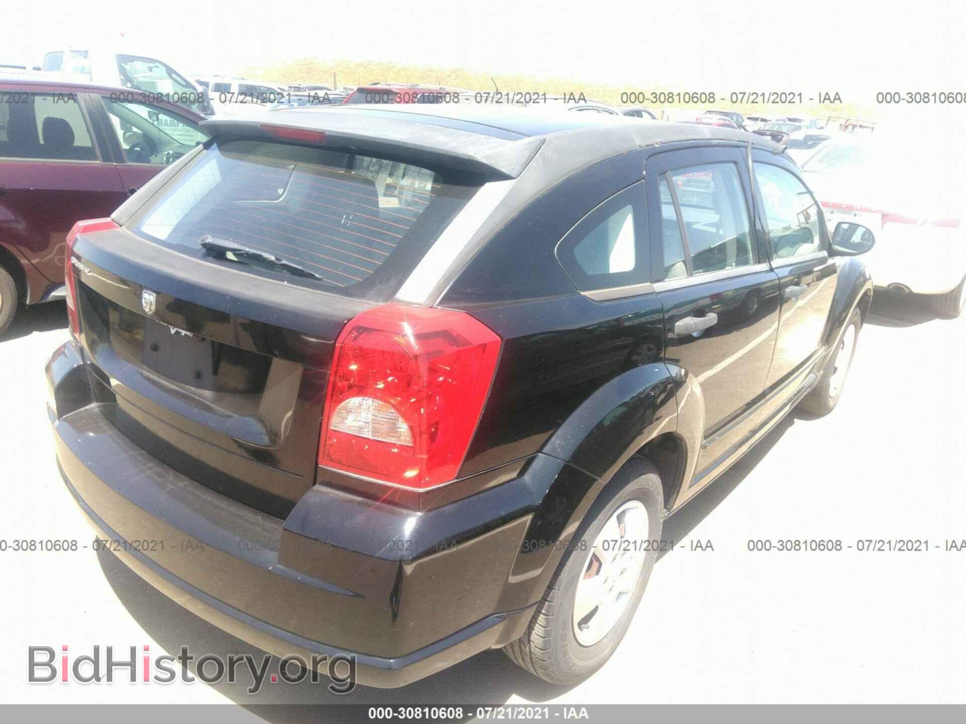 2007 DODGE CALIBER - VIN: 1B3HB28B07D113840 - Photo 4