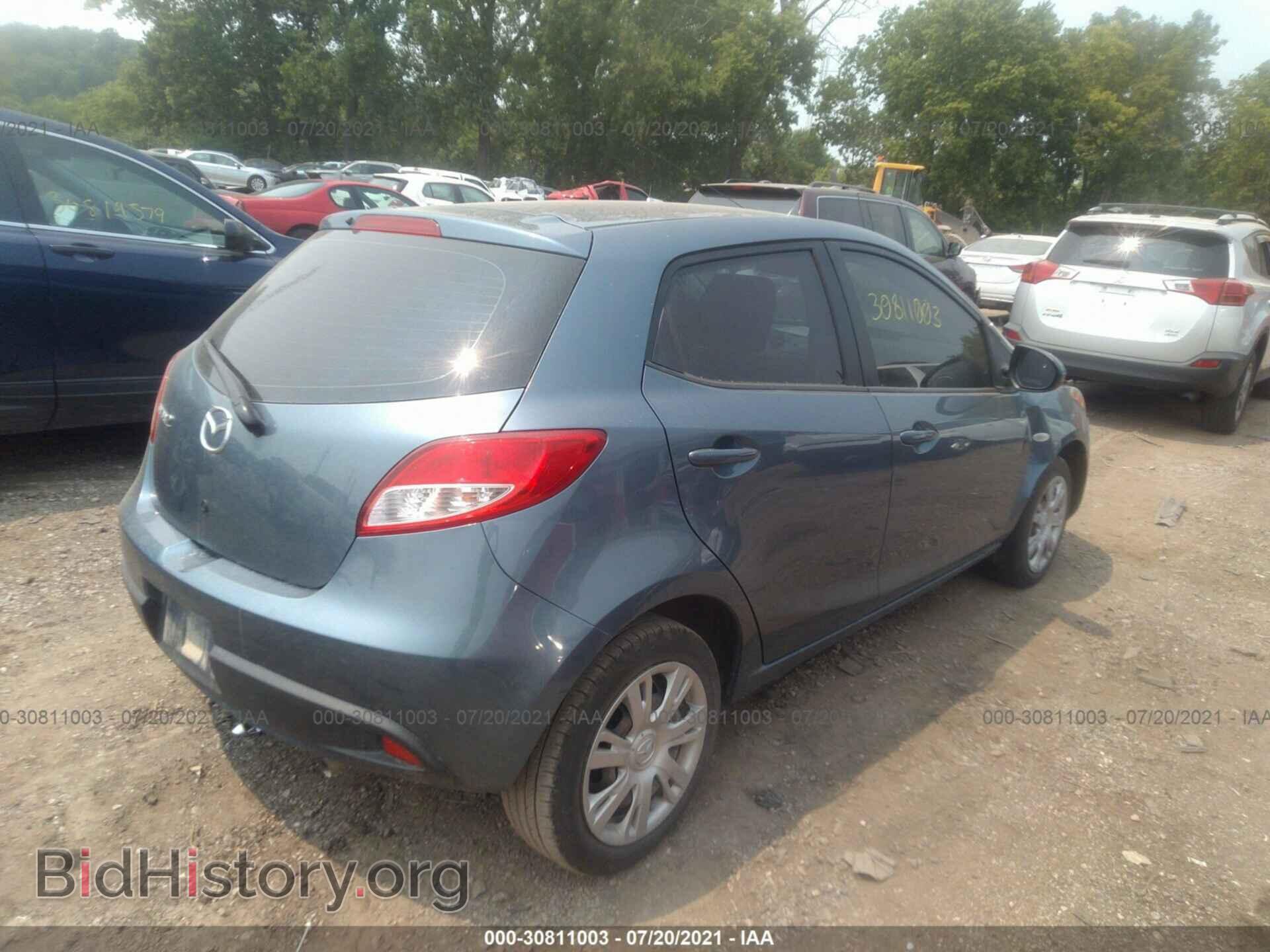 2014 MAZDA MAZDA2 - VIN: JM1DE1KY4E0172826 - Фото 4