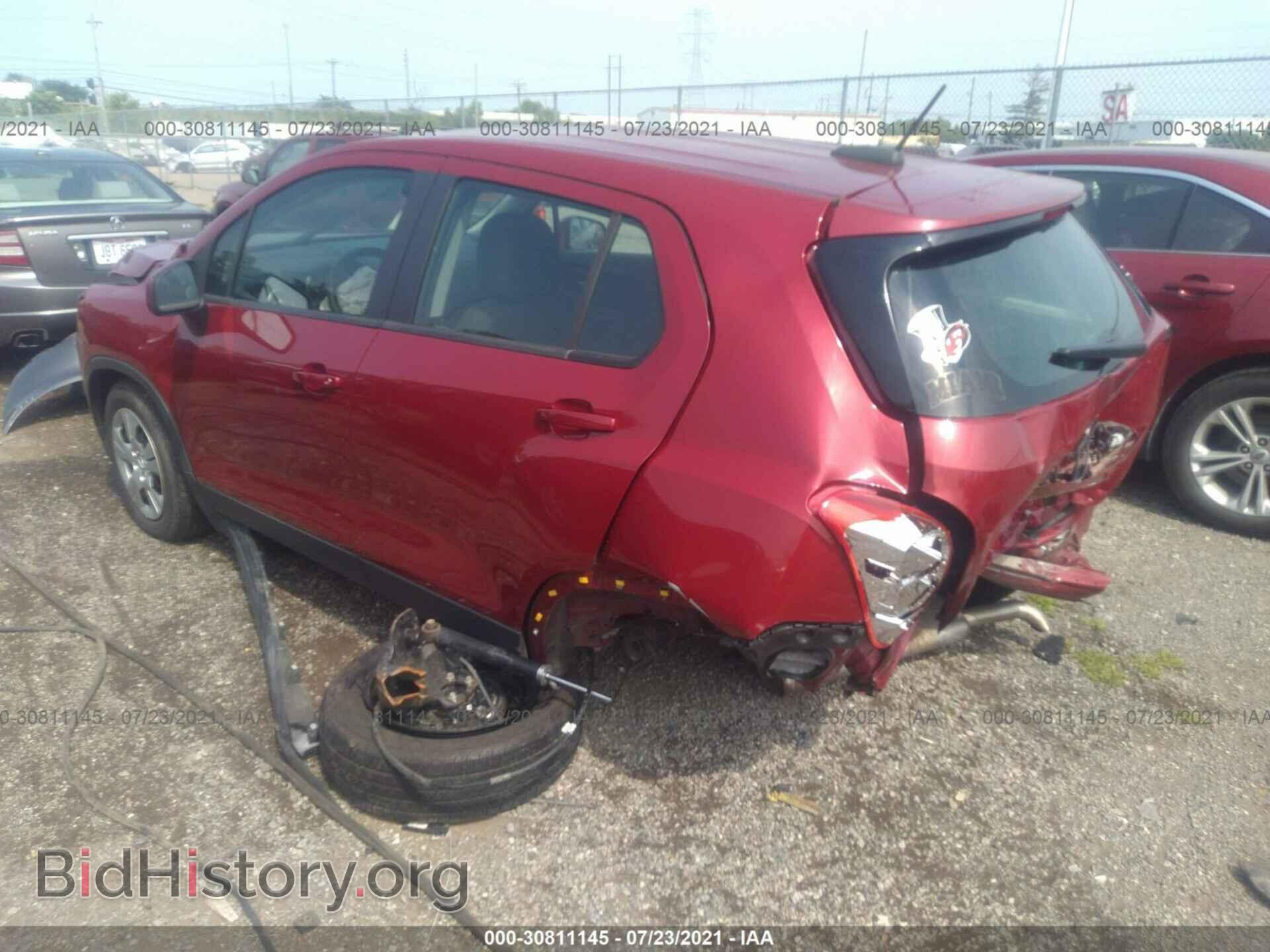 2015 CHEVROLET TRAX - VIN: KL7CJKSB3FB257703 - Фото 3