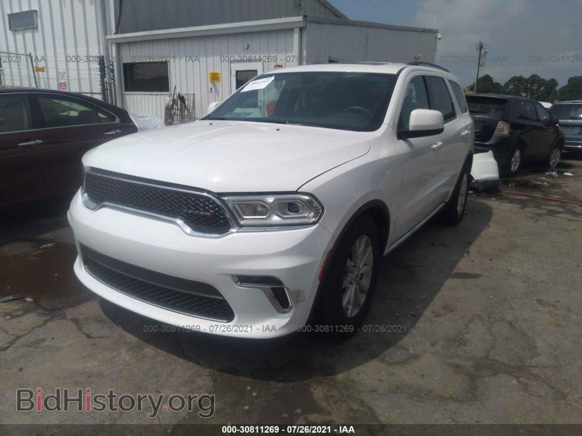 2021 DODGE DURANGO - VIN: 1C4RDHAG9MC636622 - Фото 2