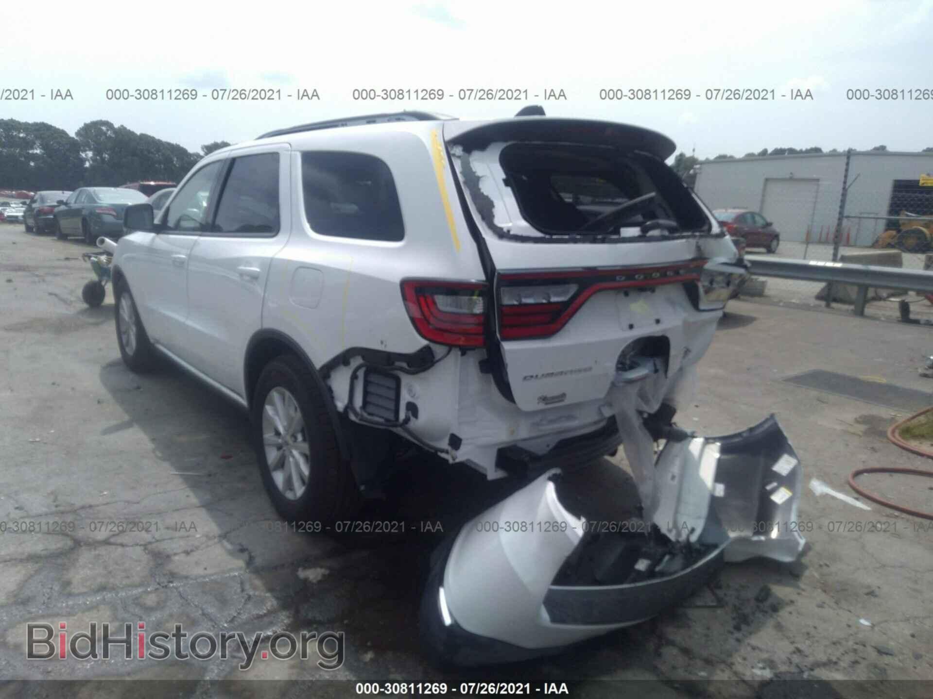 2021 DODGE DURANGO - VIN: 1C4RDHAG9MC636622 - Фото 3