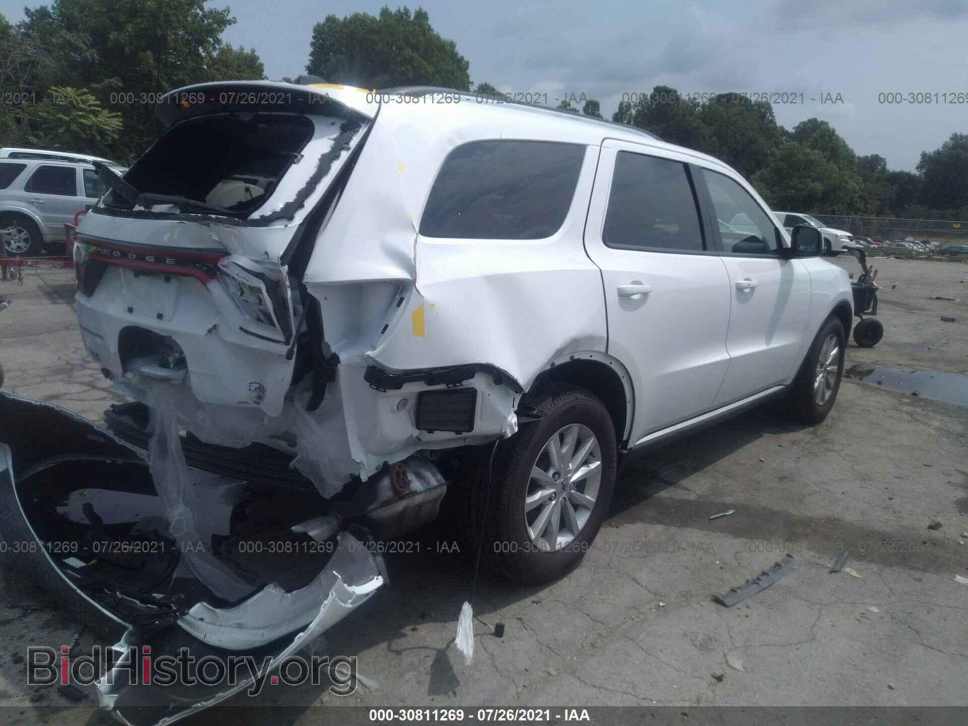 2021 DODGE DURANGO - VIN: 1C4RDHAG9MC636622 - Фото 4