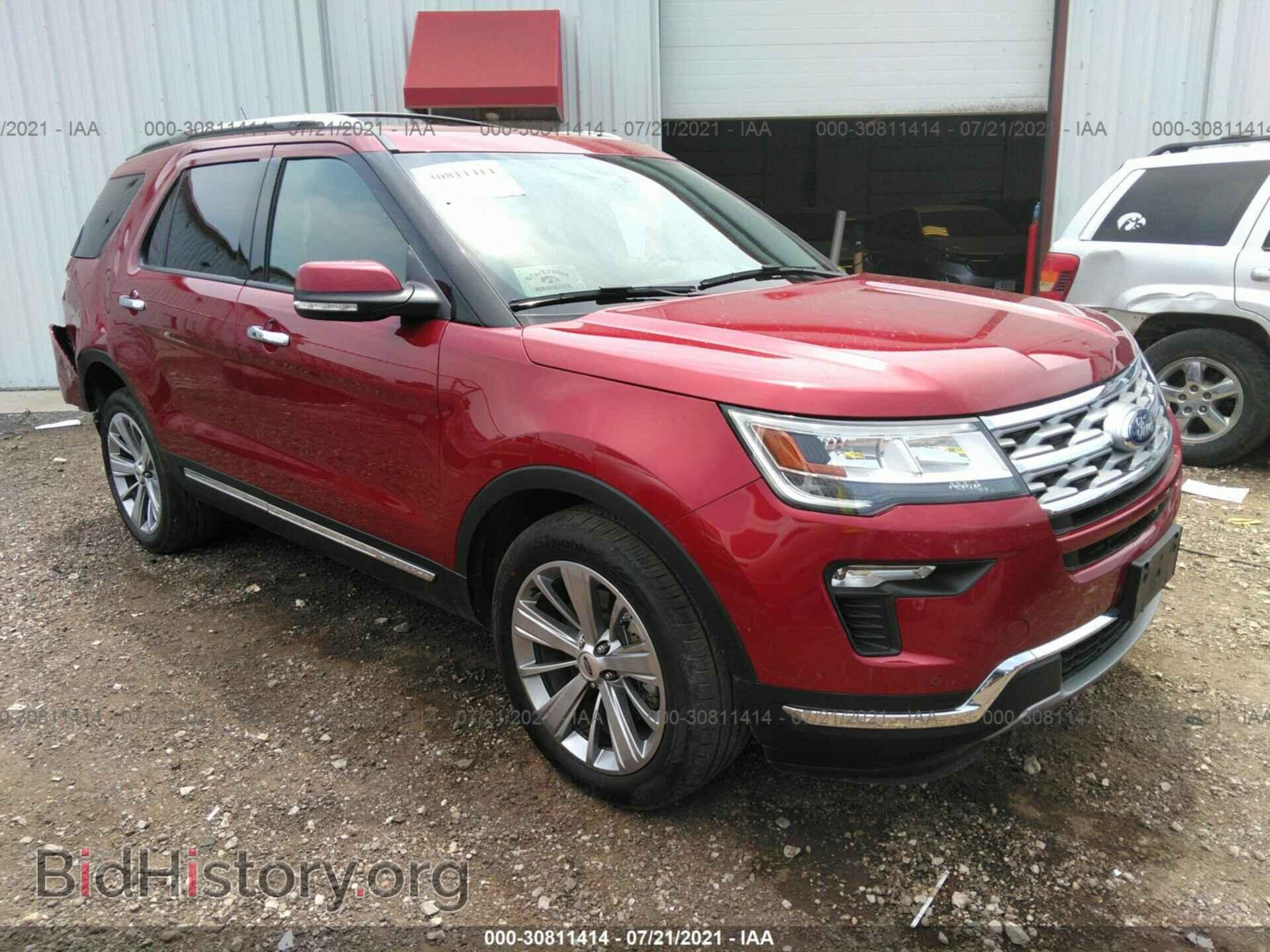 Фотография 1FM5K8F82JGB40759 - FORD EXPLORER 2018