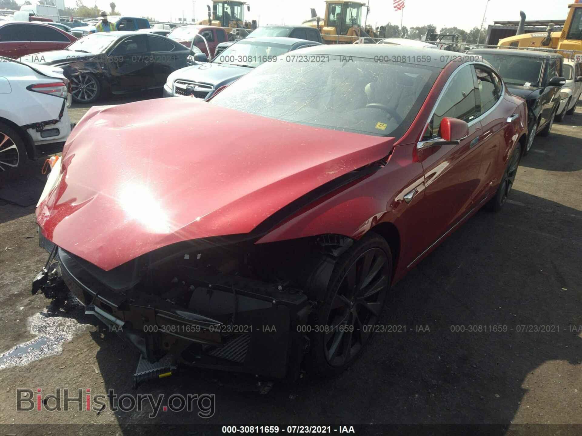 2019 TESLA MODEL S - VIN: 5YJSA1E44KF349027 - Фото 2