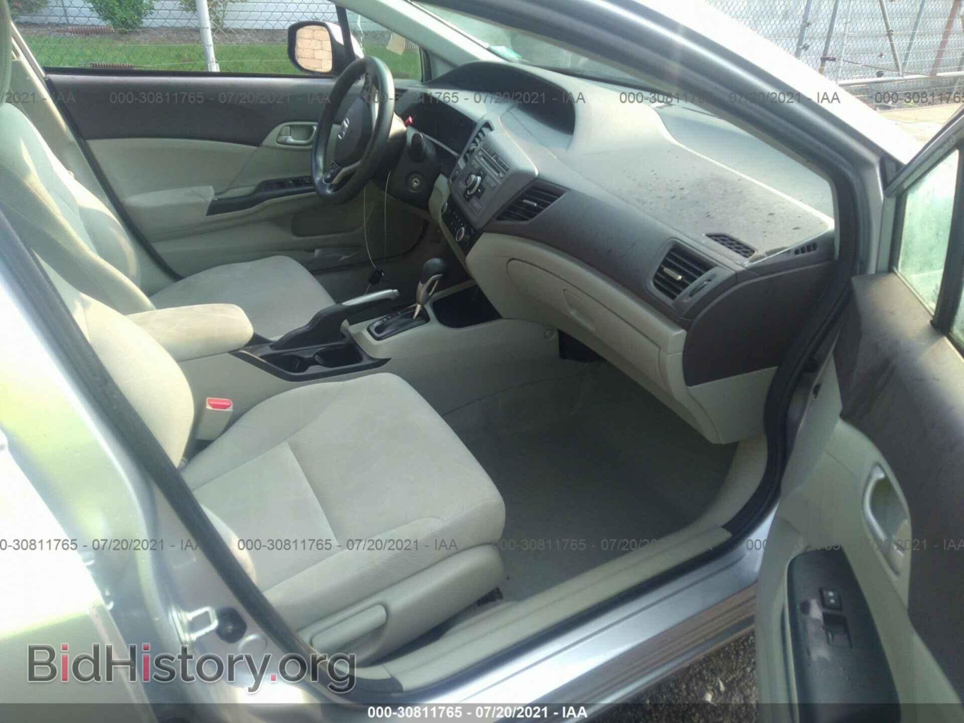 2012 HONDA CIVIC SDN - VIN: 19XFB2F59CE062785 - Фото 5
