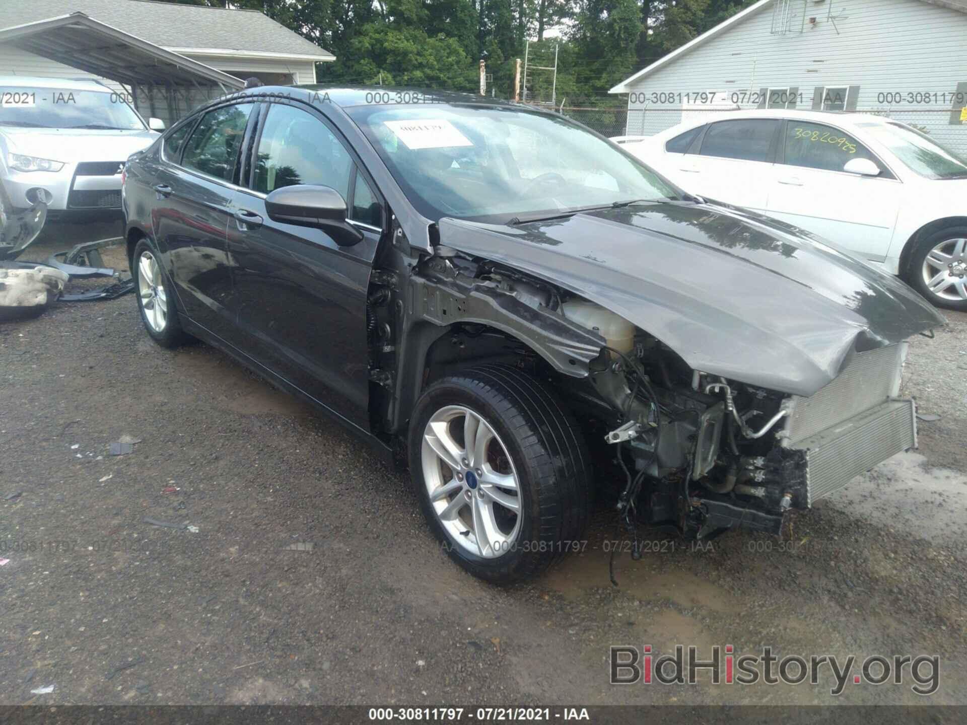 Photo 3FA6P0HDXJR165834 - FORD FUSION 2018