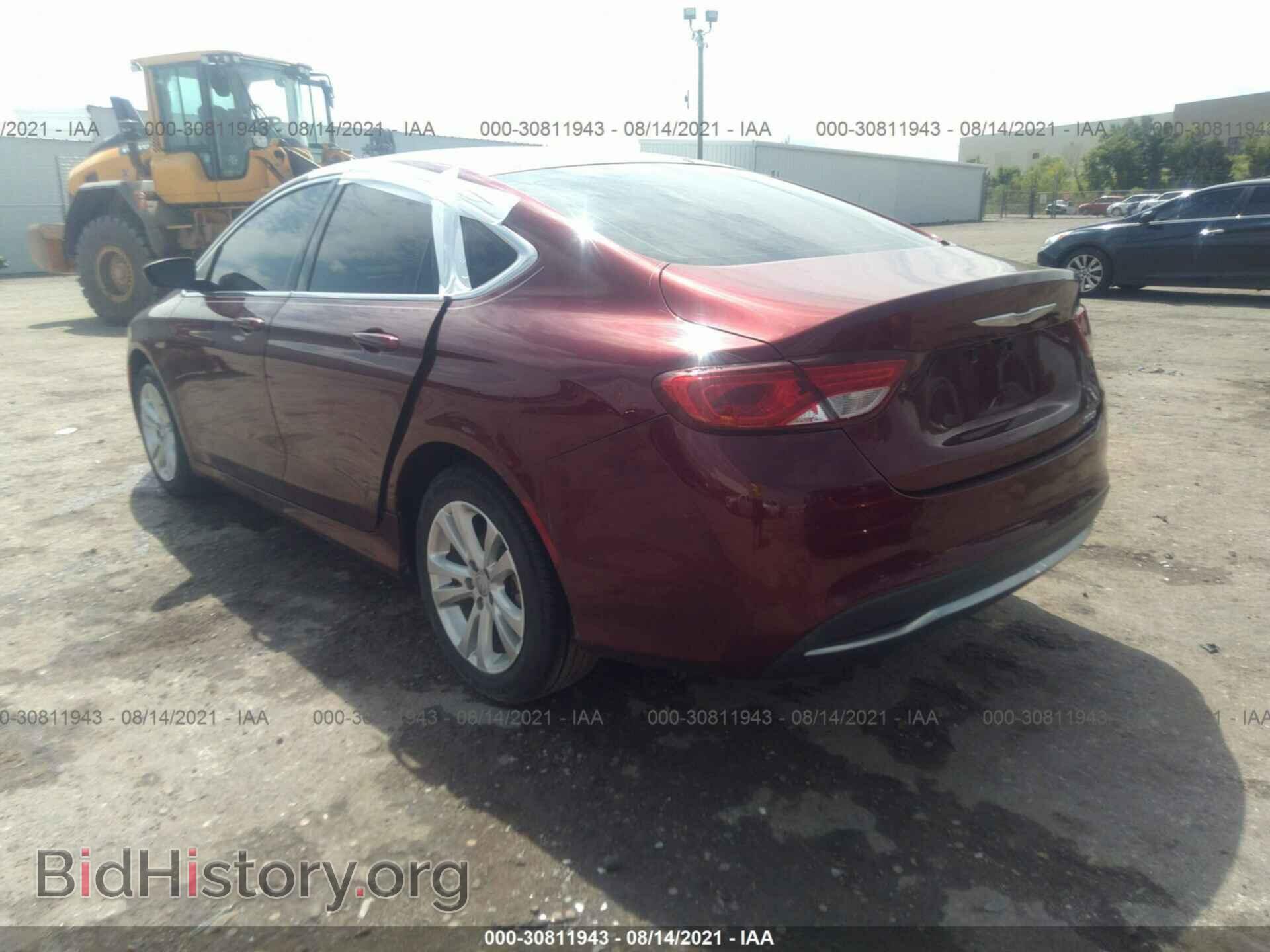 2016 CHRYSLER 200 - VIN: 1C3CCCAB0GN132439 - Фото 3