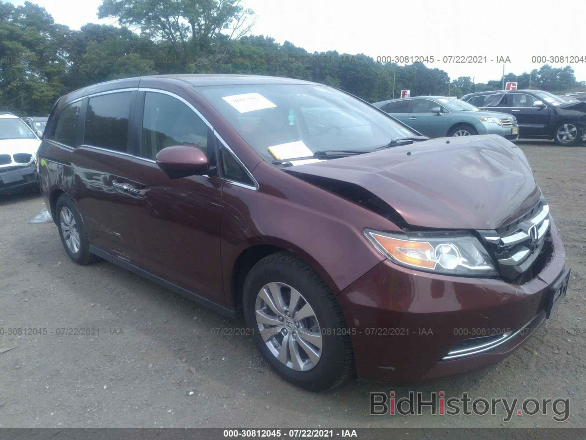 Фотография 5FNRL5H44GB147565 - HONDA ODYSSEY 2016