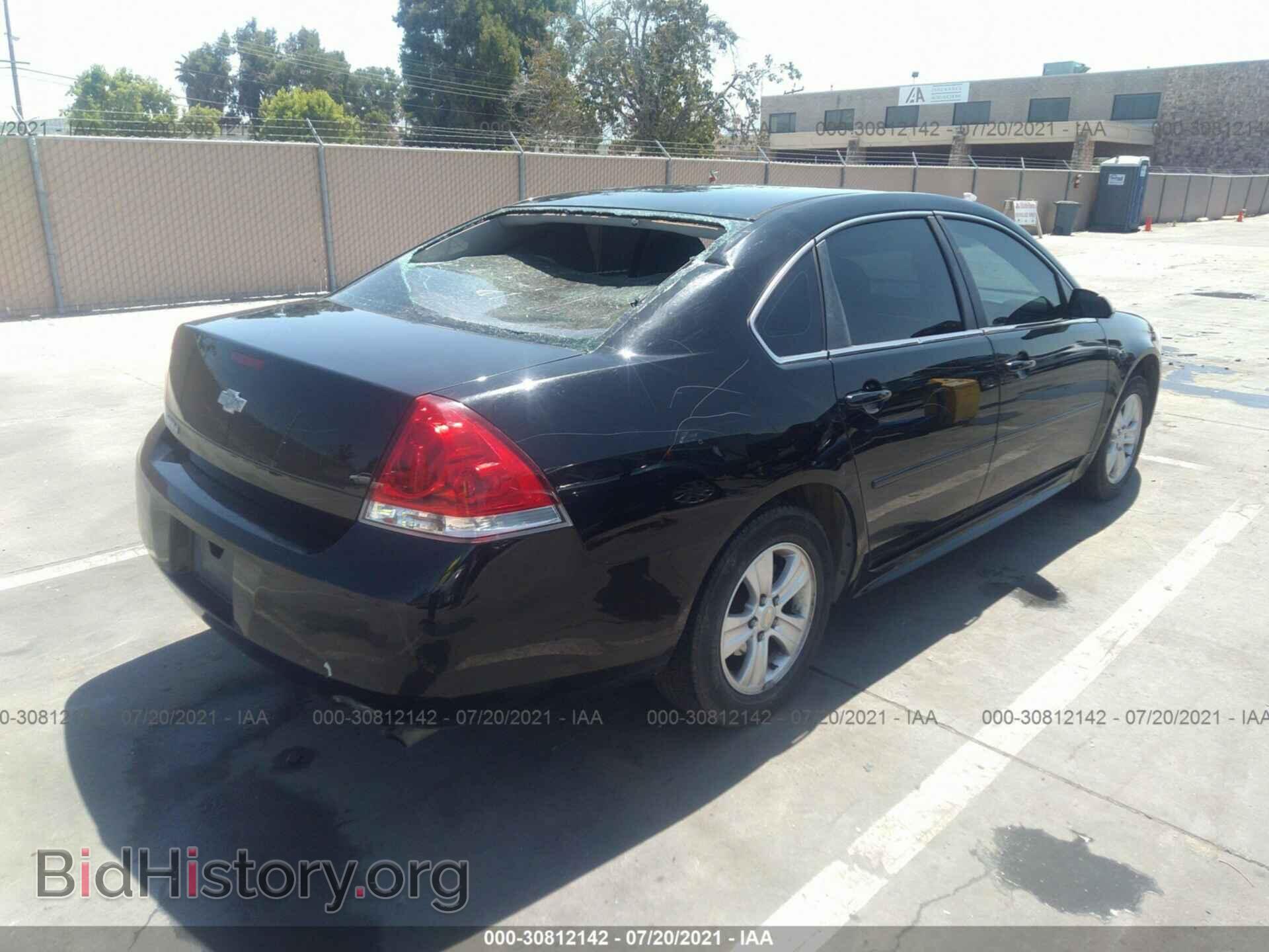 2013 CHEVROLET IMPALA - VIN: 2G1WF5E30D1237275 - Фото 4