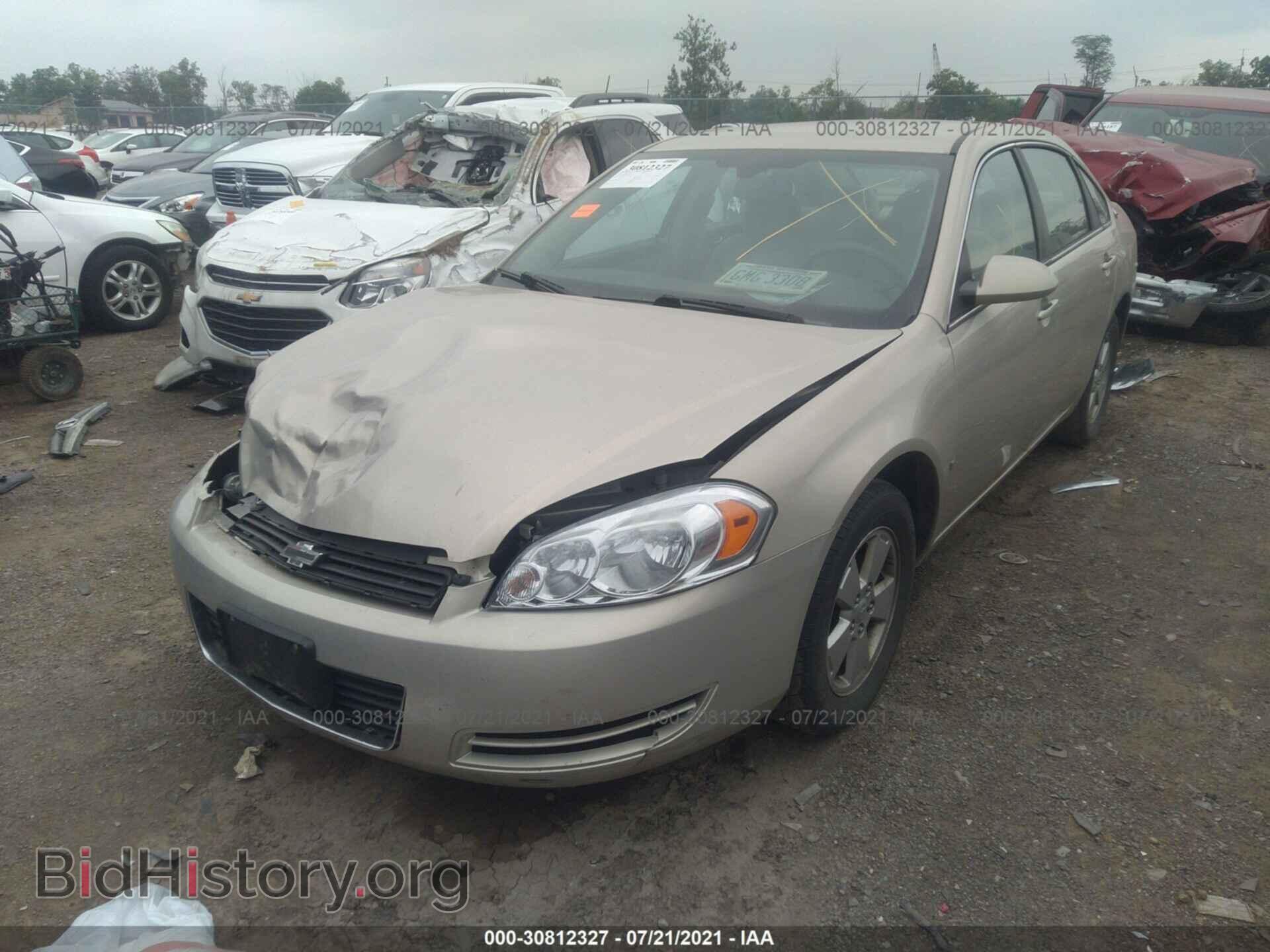 2008 CHEVROLET IMPALA - VIN: 2G1WT58K281348881 - Фото 2