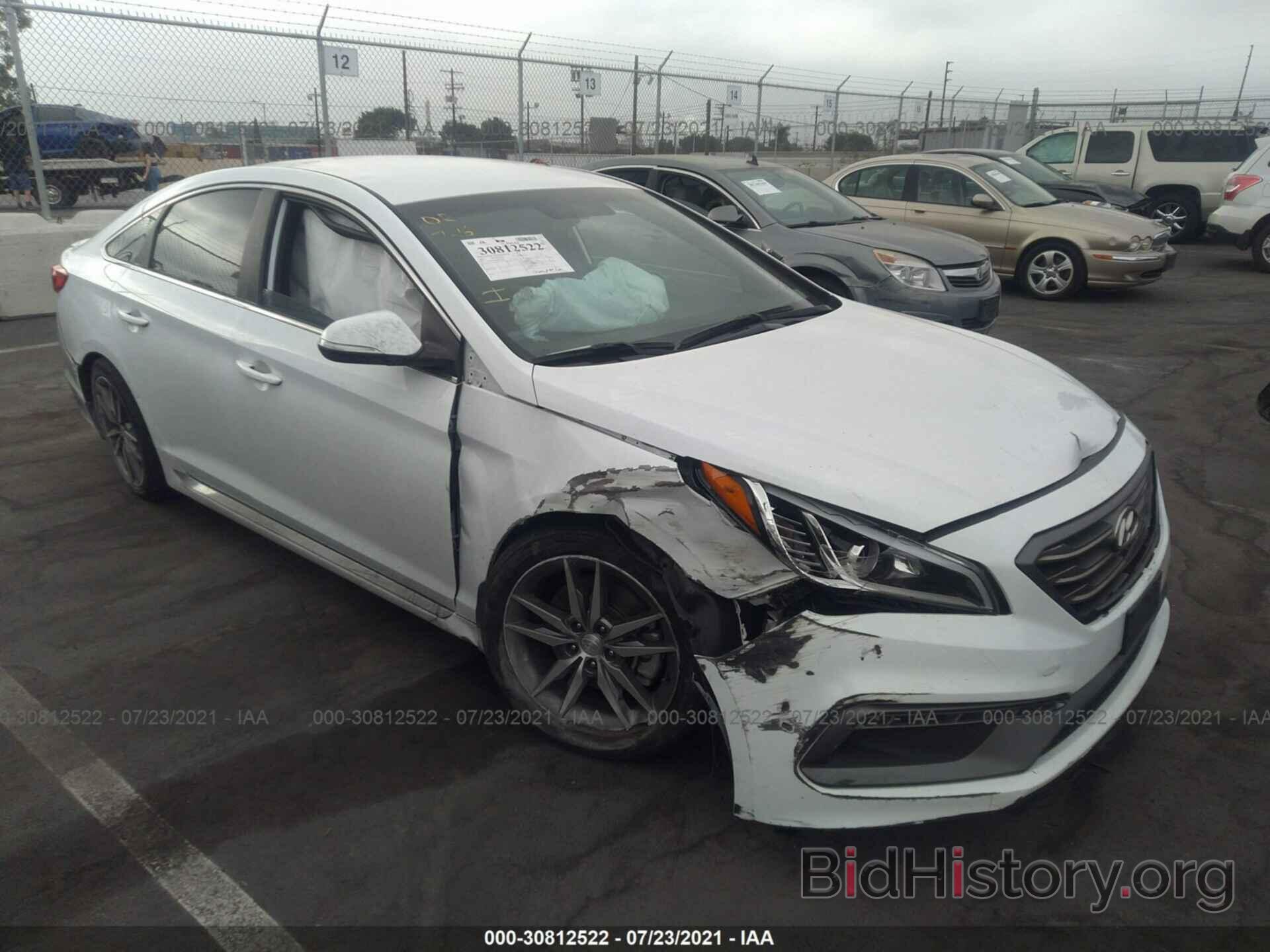 Photo 5NPE34AB0HH577386 - HYUNDAI SONATA 2017