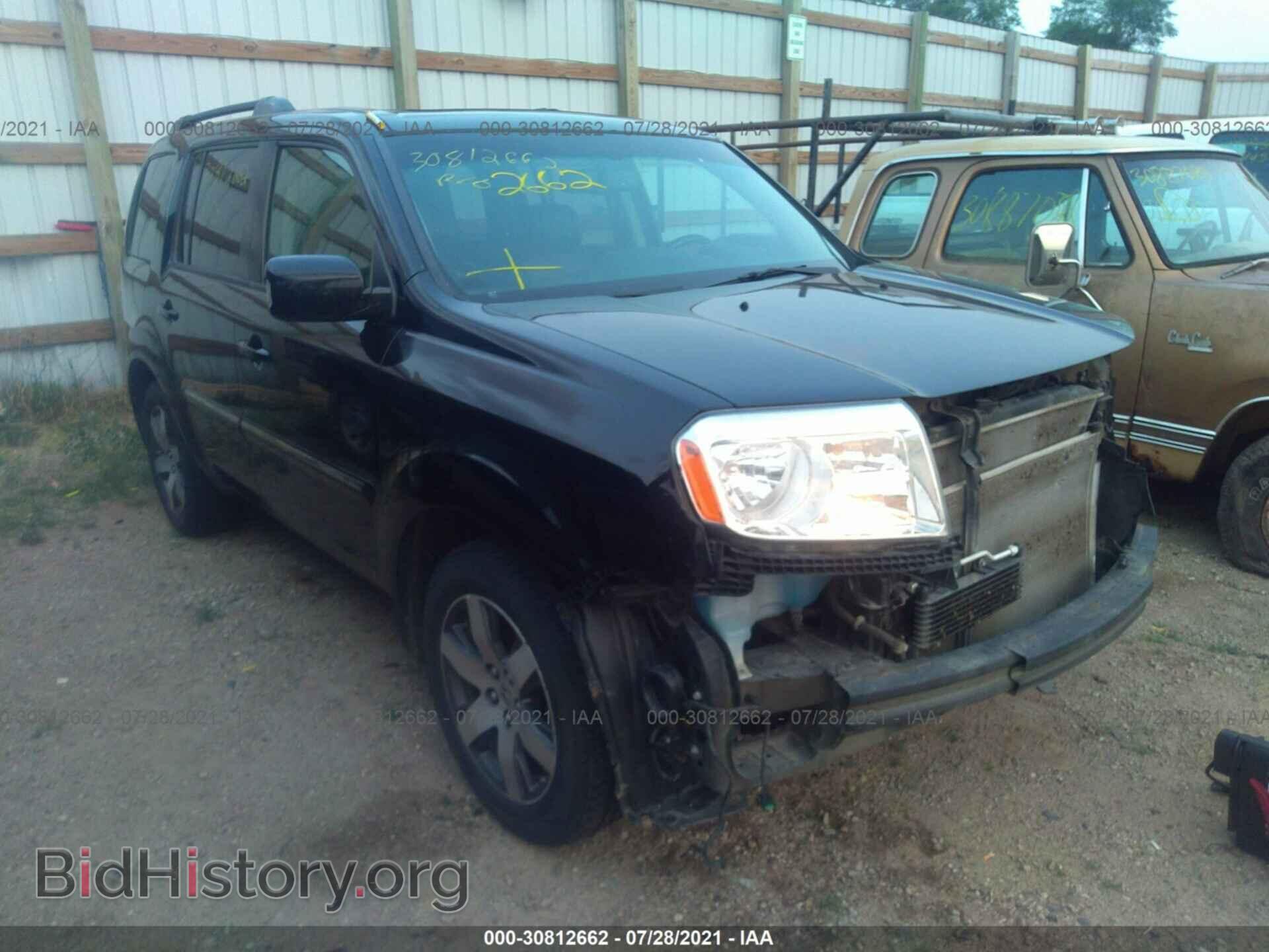 Фотография 5FNYF4H96CB019525 - HONDA PILOT 2012