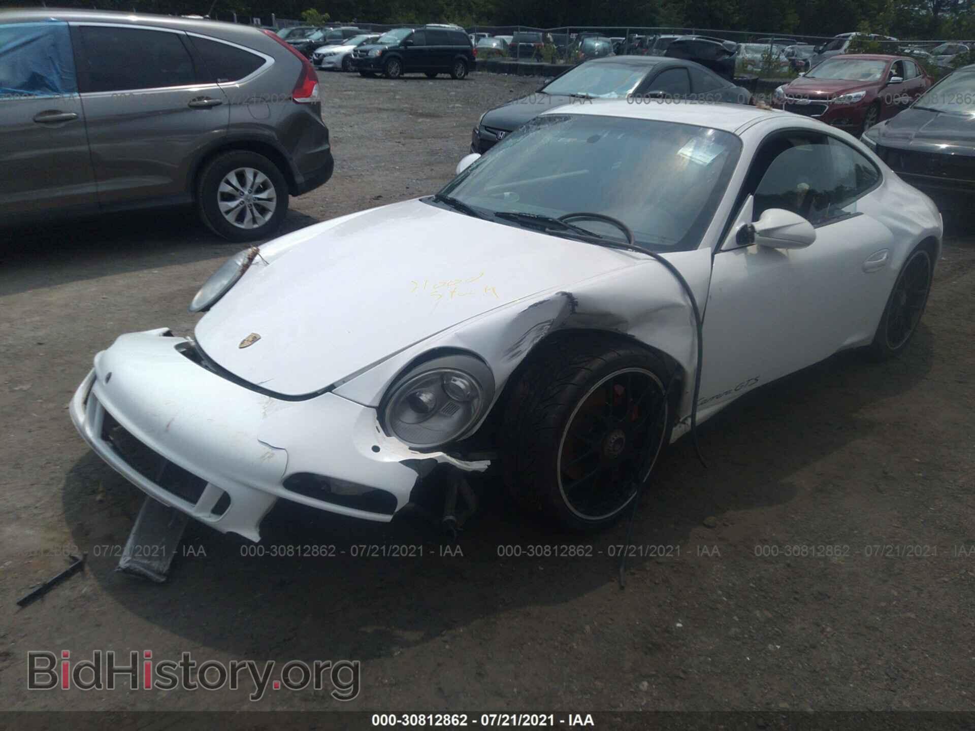 2011 PORSCHE 911 - VIN: WP0AB2A90BS721255 - Фото 2