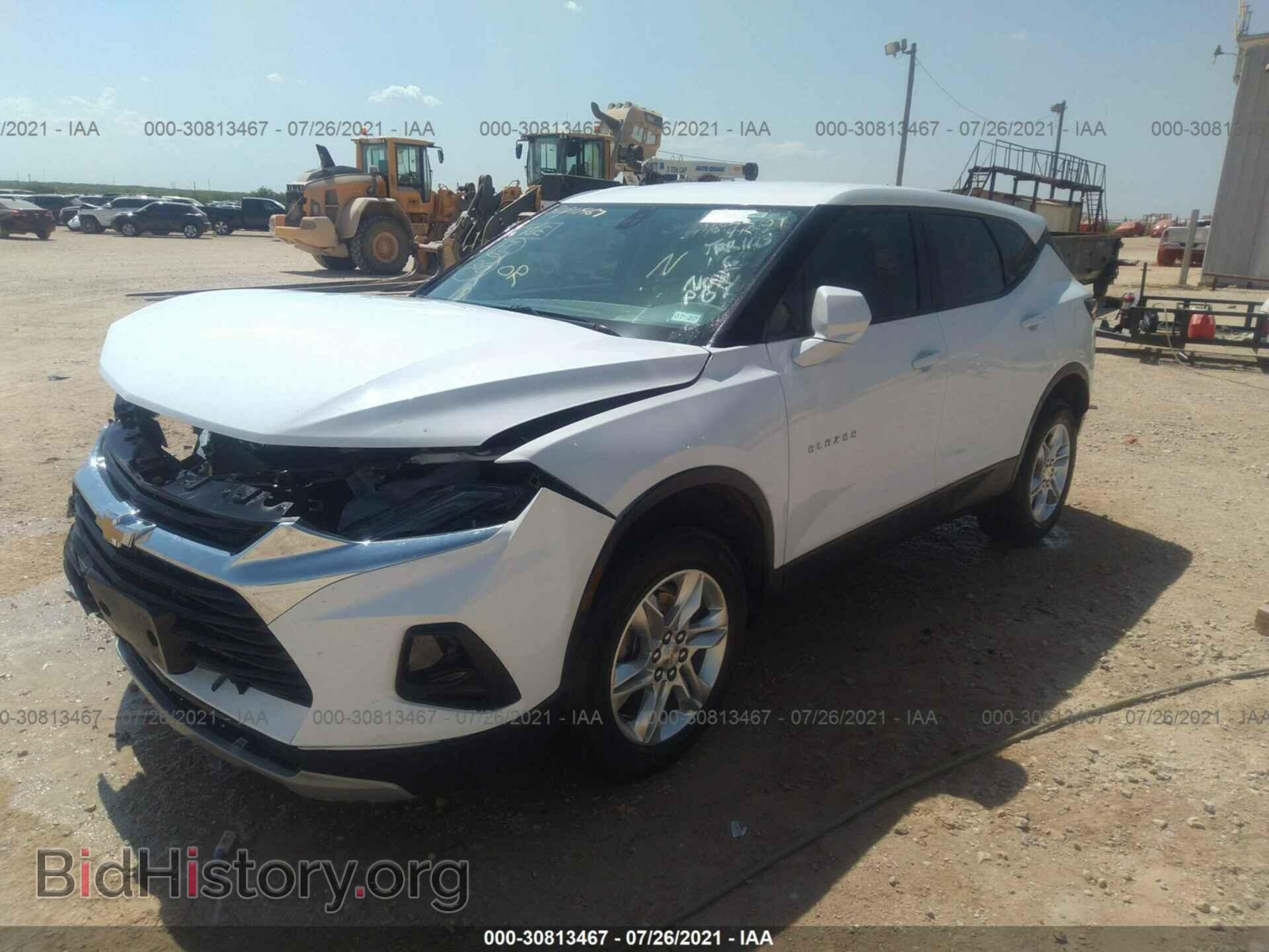 2020 CHEVROLET BLAZER - VIN: 3GNKBBRAXLS587872 - Фото 2