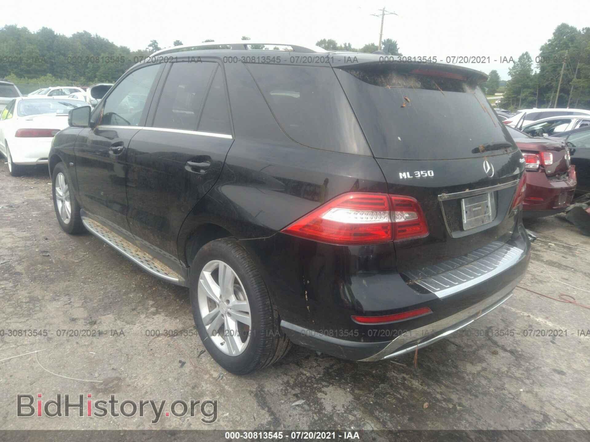 2012 MERCEDES-BENZ M-CLASS - VIN: 4JGDA5HB1CA035352 - Фото 3