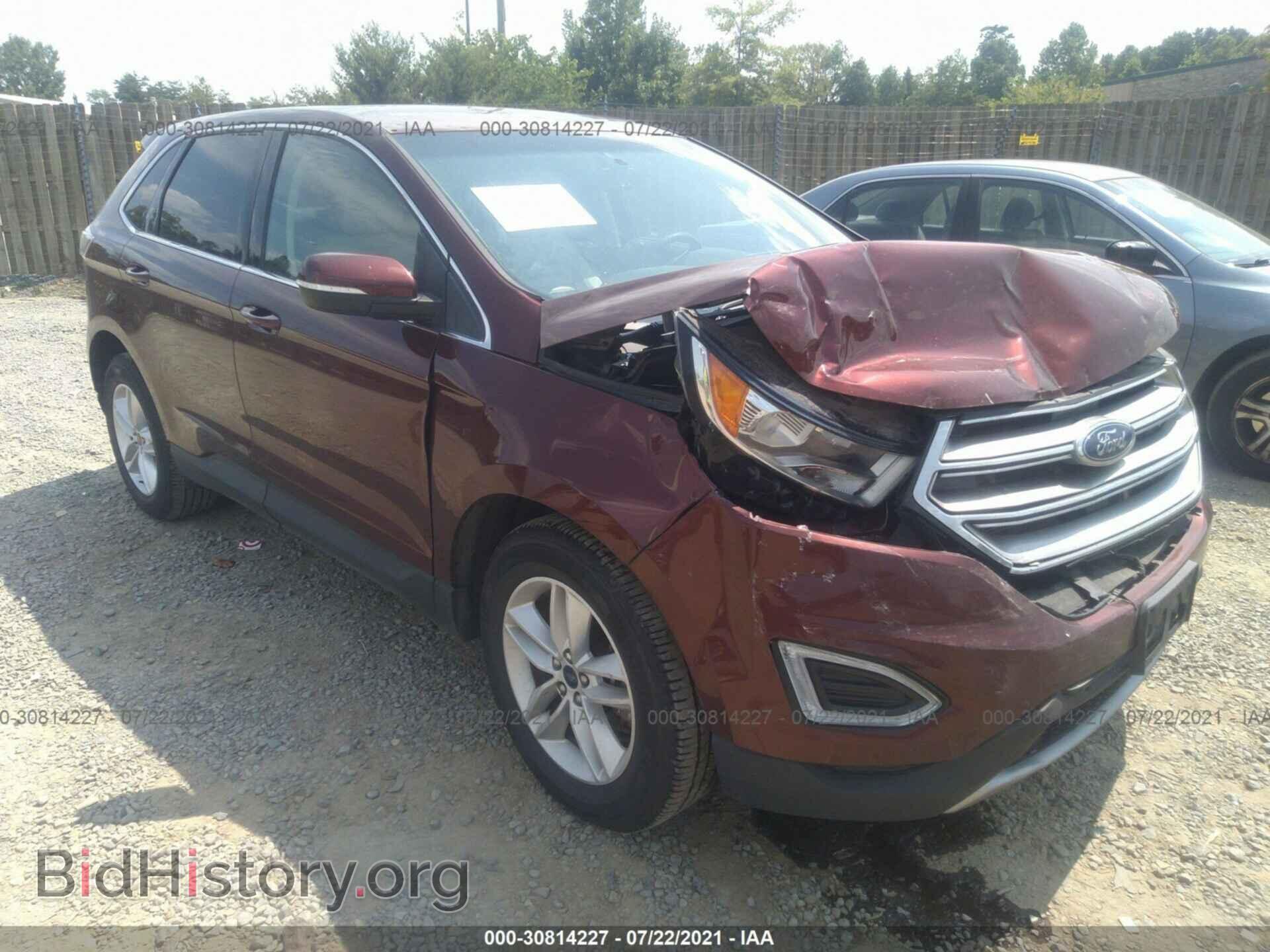 Photo 2FMTK4J89FBC33963 - FORD EDGE 2015