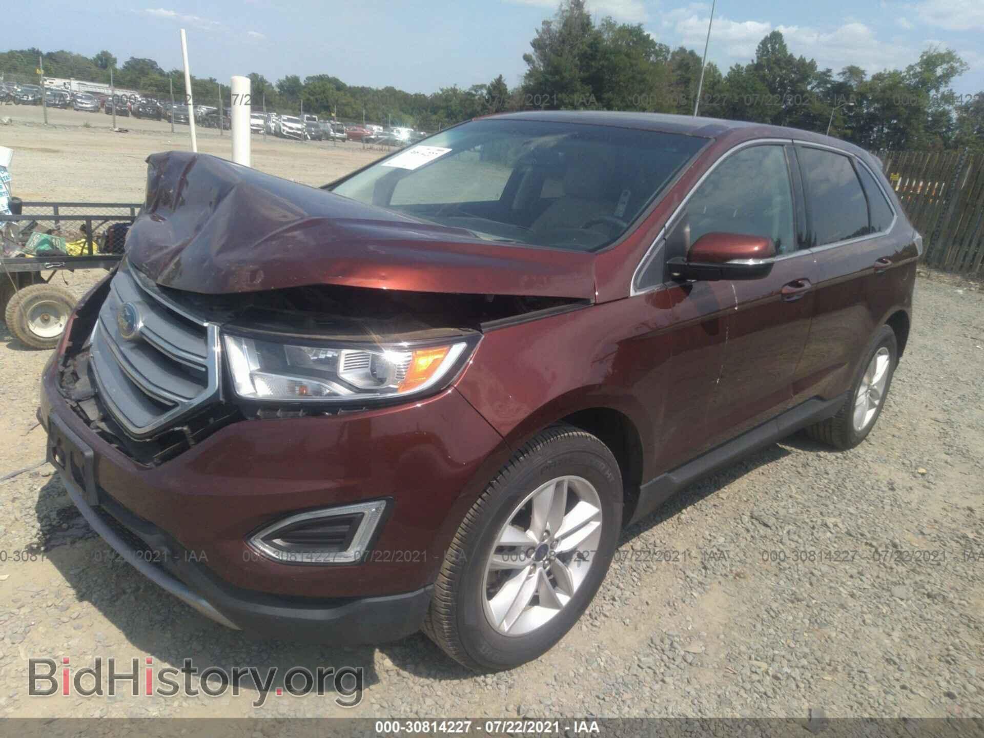 2015 FORD EDGE - VIN: 2FMTK4J89FBC33963 - Photo 2