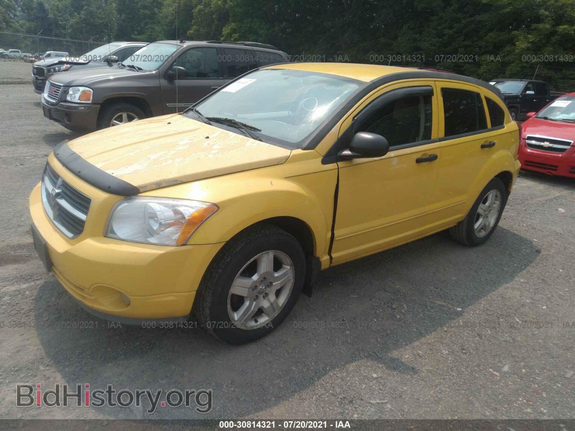 2007 DODGE CALIBER - VIN: 1B3HB48B97D595803 - Фото 2