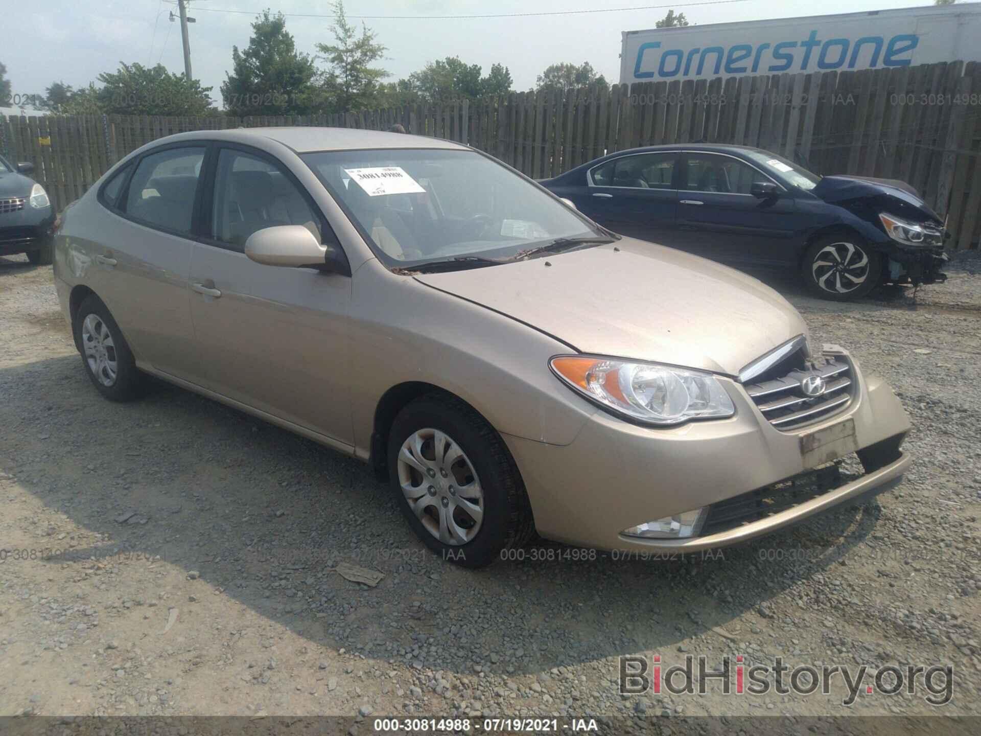 Photo KMHDU46D49U807128 - HYUNDAI ELANTRA 2009