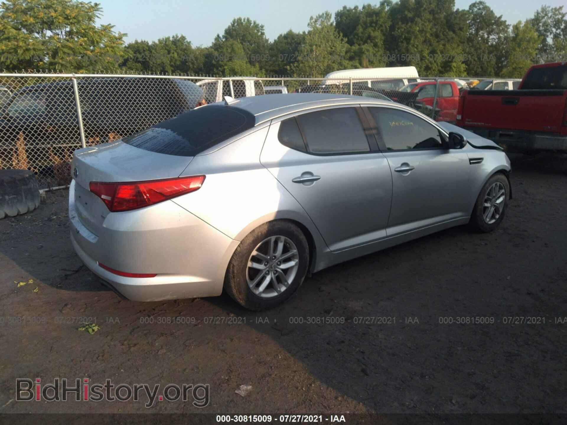 2013 KIA OPTIMA - VIN: KNAGM4A75D5441649 - Фото 4