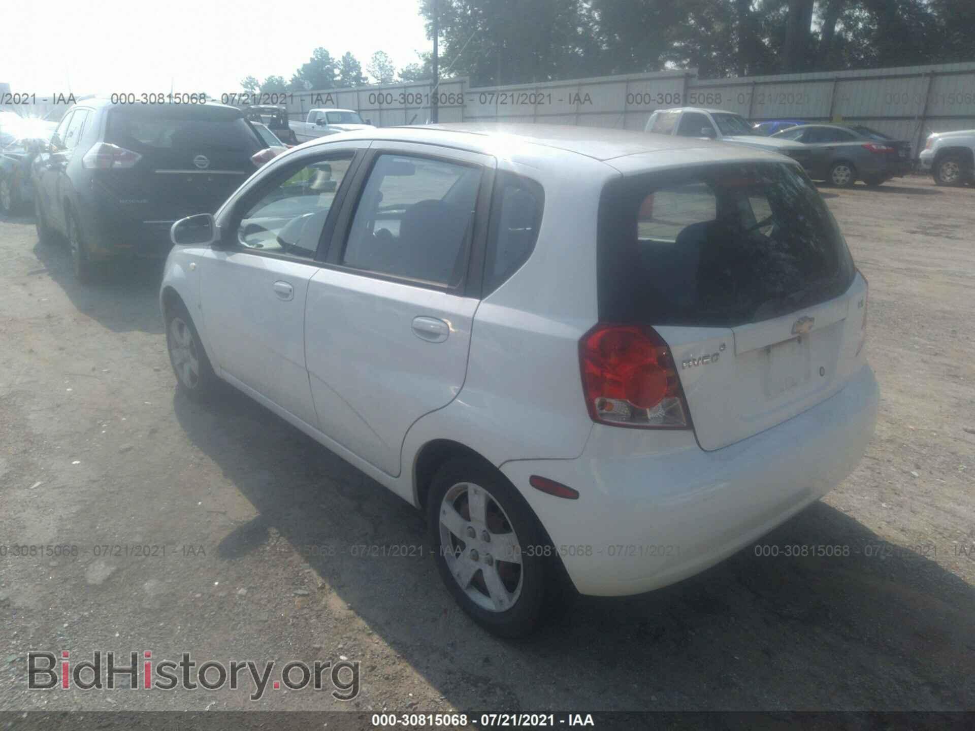 2008 CHEVROLET AVEO - VIN: KL1TD66698B084083 - Фото 3