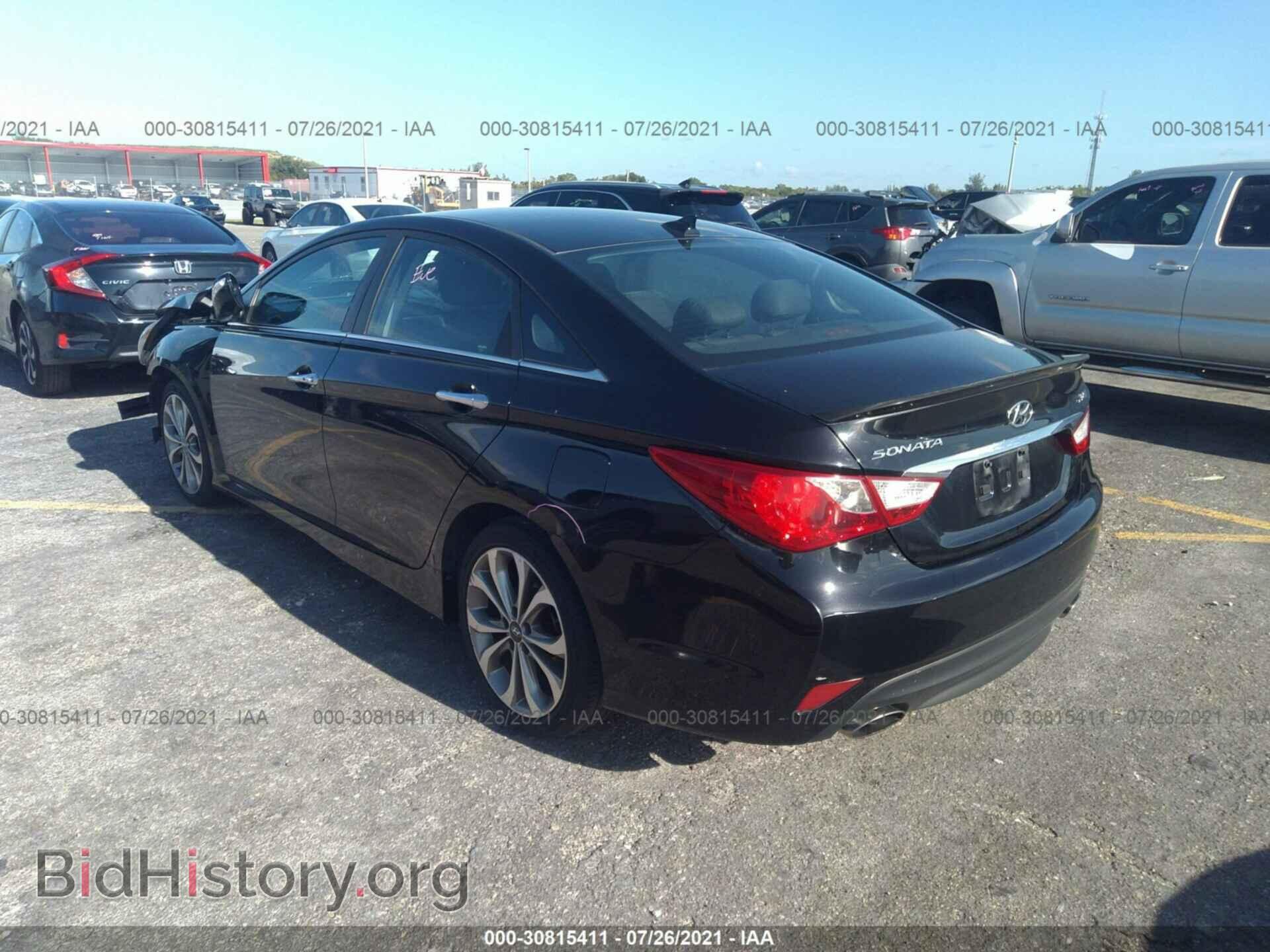 2014 HYUNDAI SONATA - VIN: 5NPEC4AB2EH882125 - Фото 3
