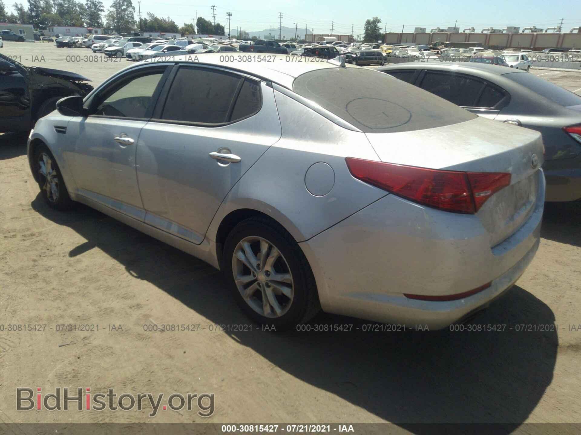 2013 KIA OPTIMA - VIN: 5XXGN4A79DG105238 - Фото 3