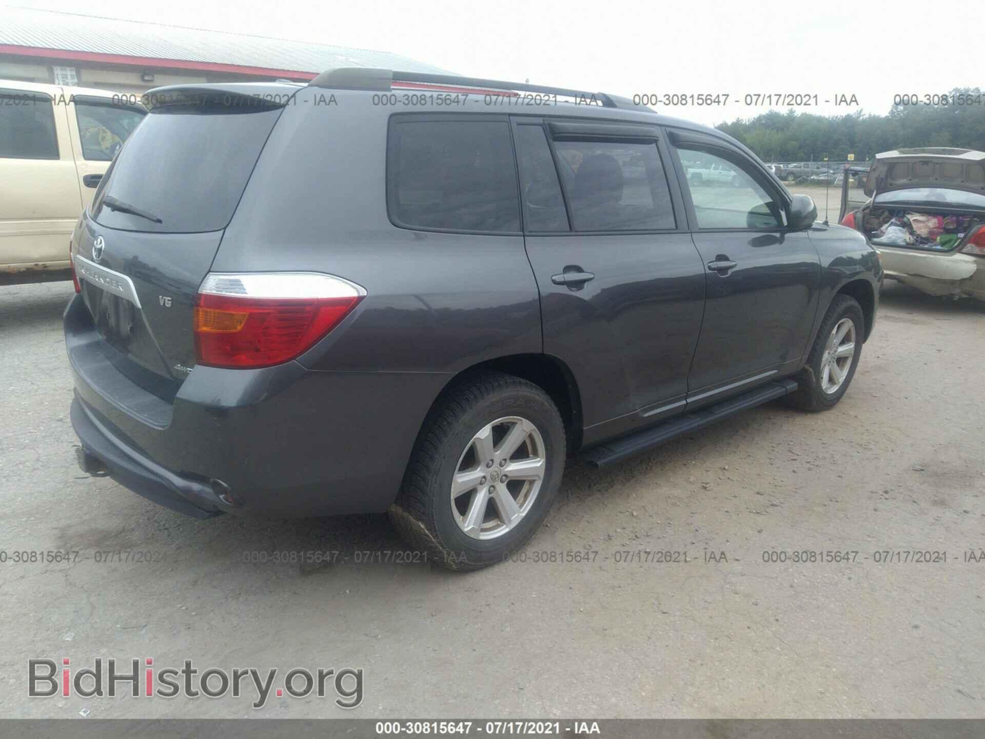 2009 TOYOTA HIGHLANDER - VIN: JTEES41A592112207 - Фото 4