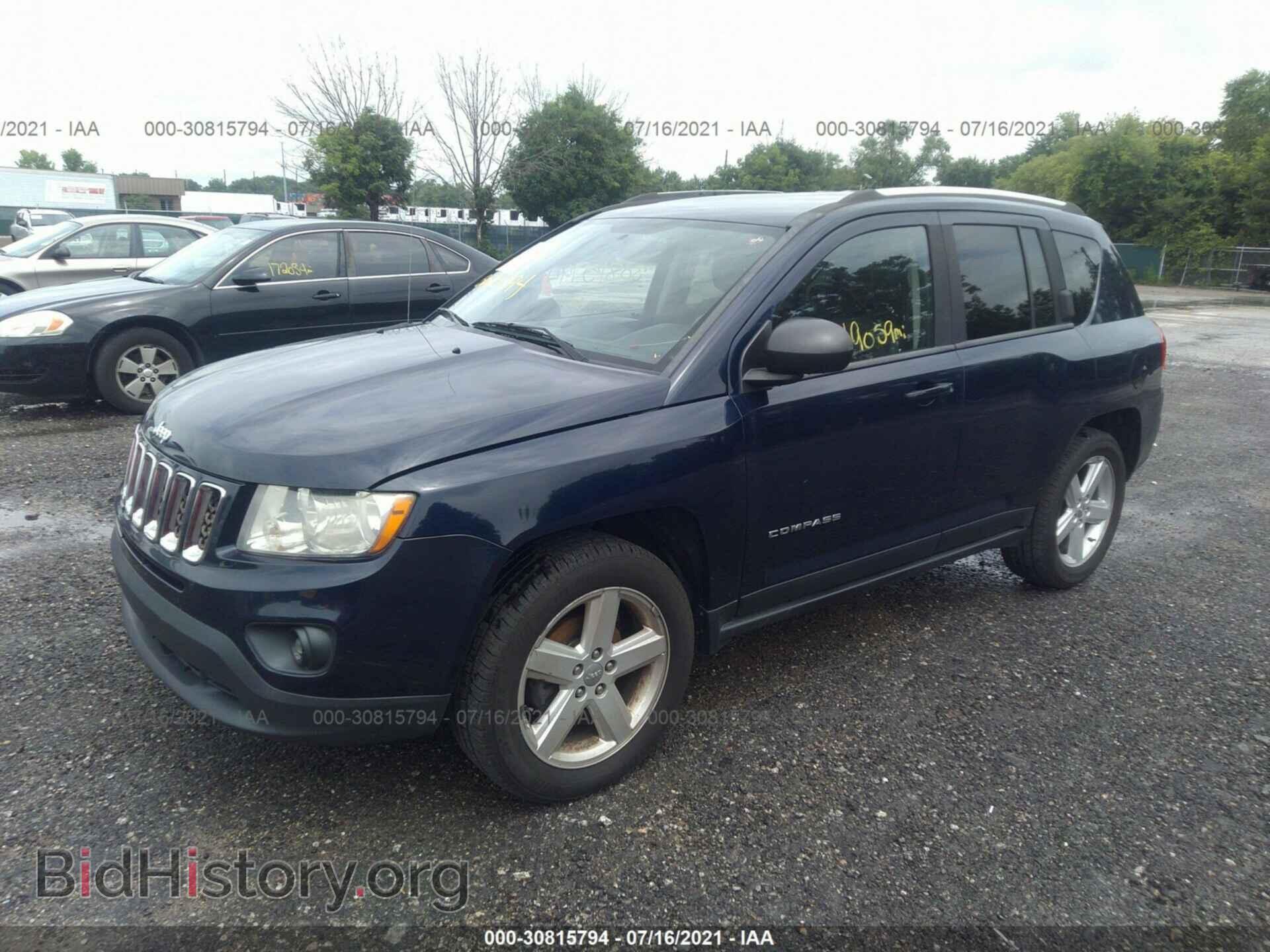 2012 JEEP COMPASS - VIN: 1C4NJCCB6CD635562 - Фото 2