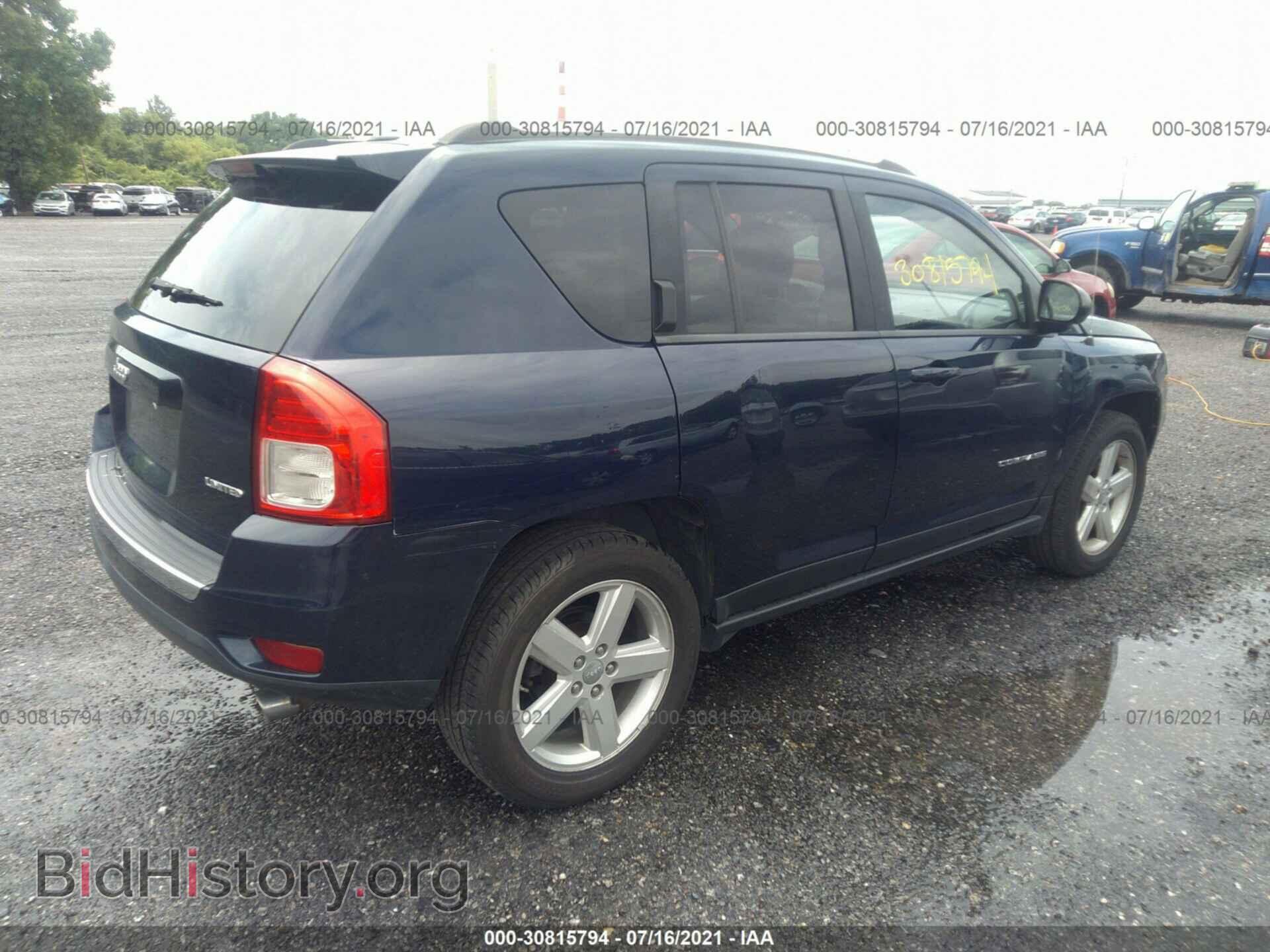 2012 JEEP COMPASS - VIN: 1C4NJCCB6CD635562 - Фото 4