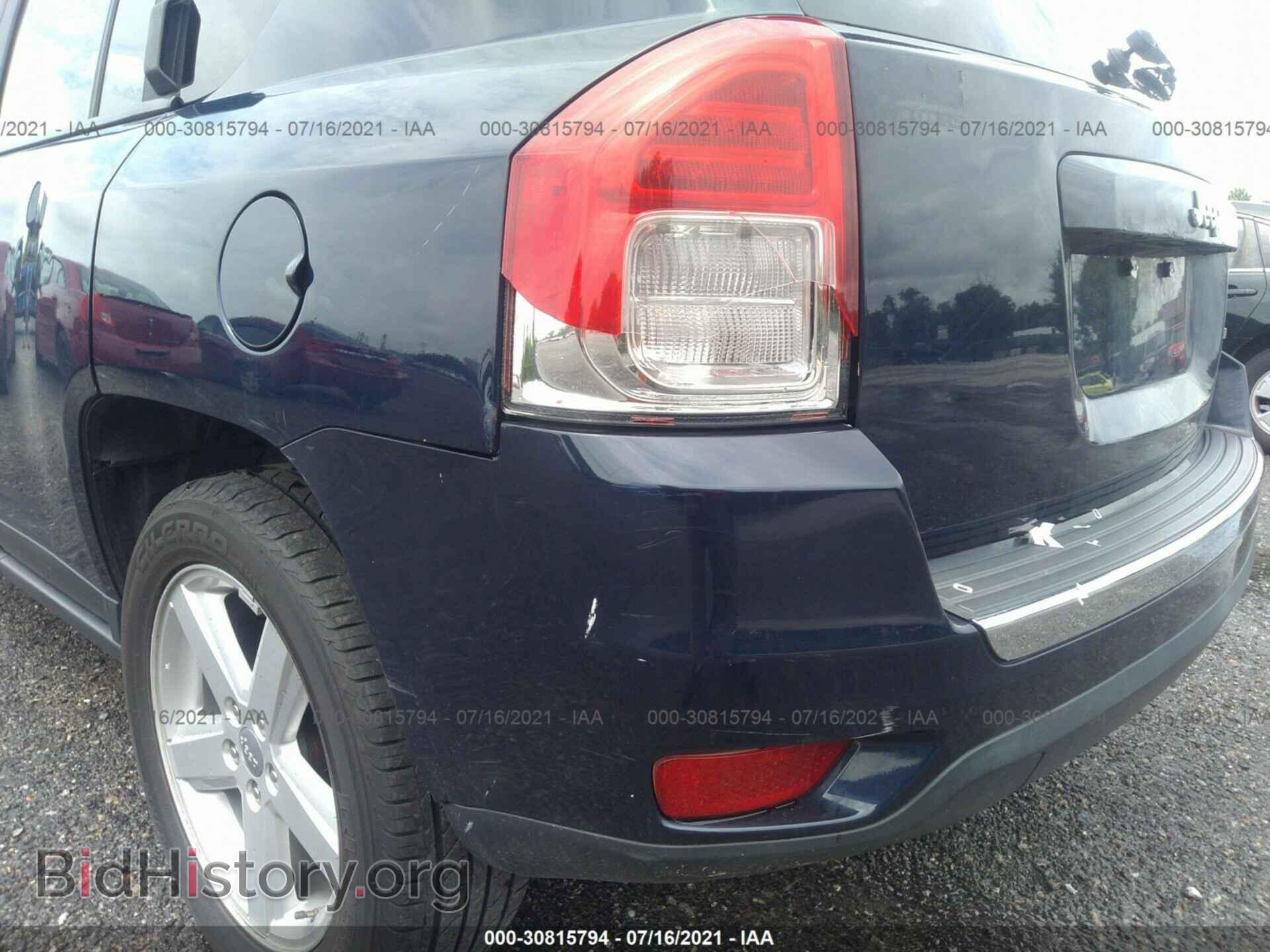 2012 JEEP COMPASS - VIN: 1C4NJCCB6CD635562 - Фото 6
